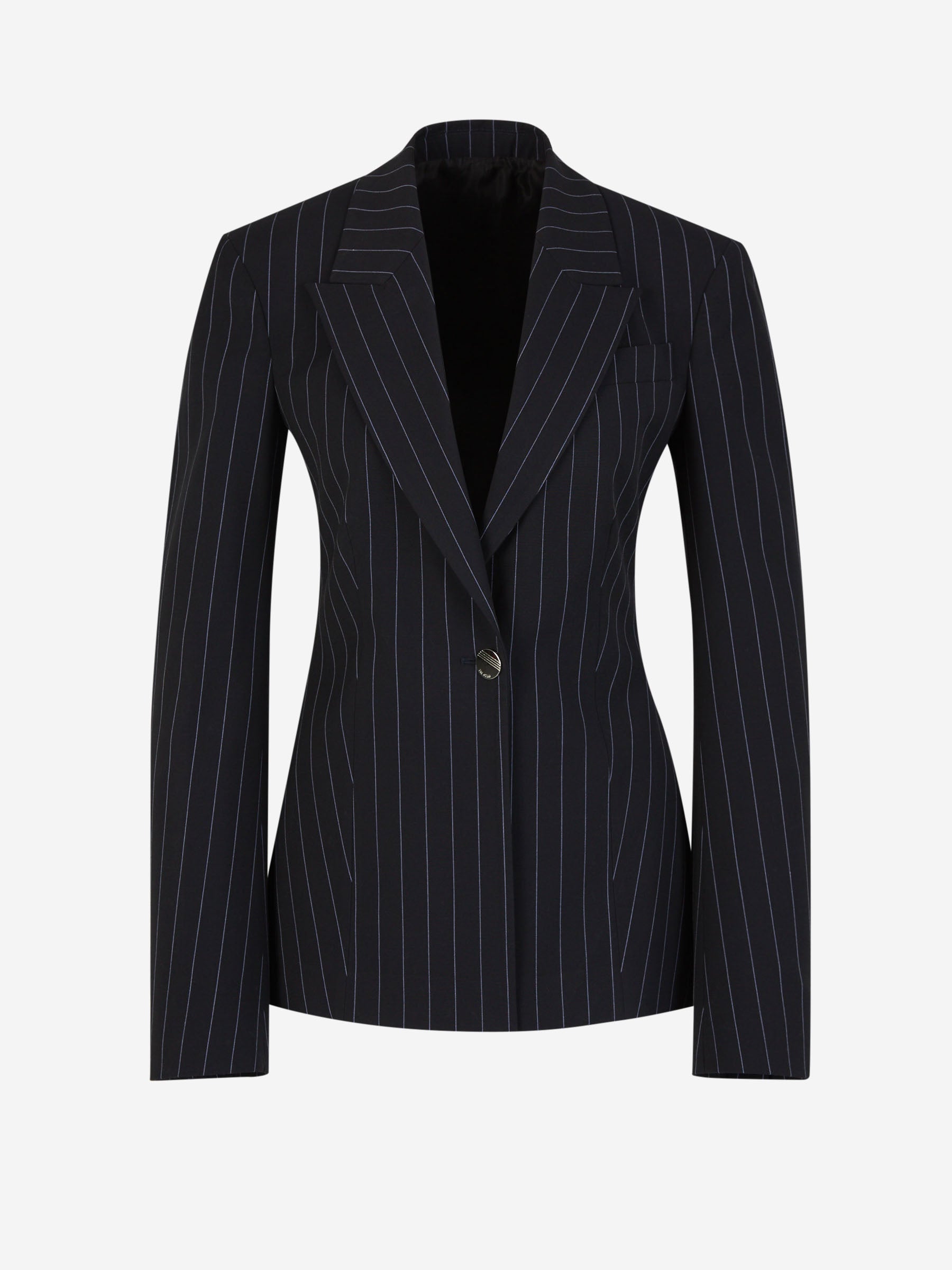 Outlet online The Attico Mujer Blazer Motivo Rayas color Azul Noche sku 741-002091 01 - Foto 1