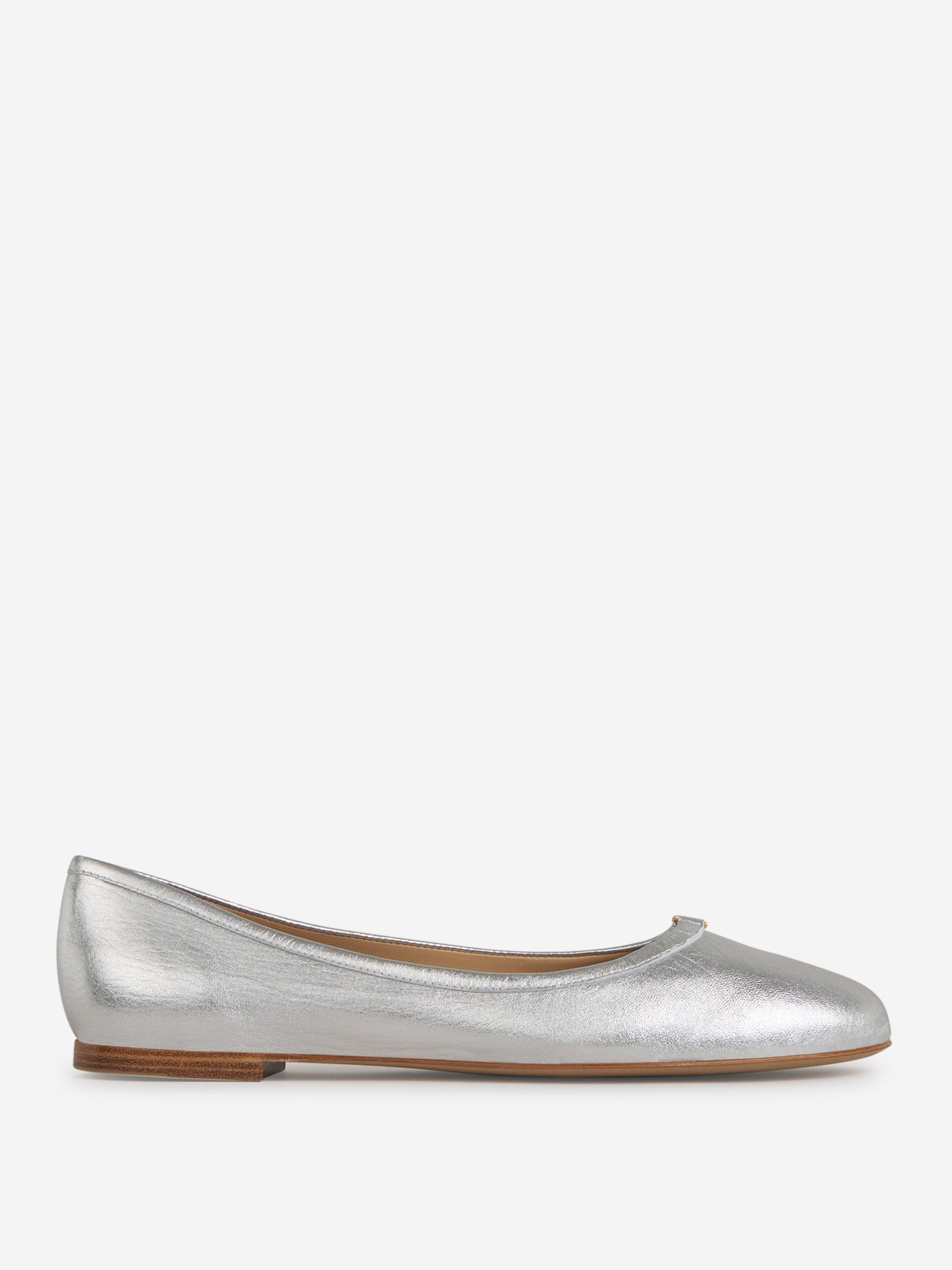 Outlet online Chloé Mujer Bailarinas Marcie Metalizadas color Plateado sku 800-005175 00 - Foto 1