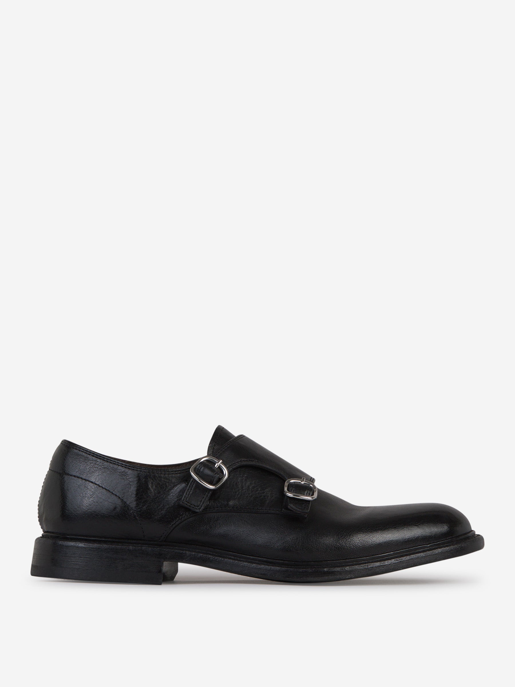 Outlet online Green George Hombre Zapatos Doble Hebilla color Negro sku 611-004432 01 - Foto 1