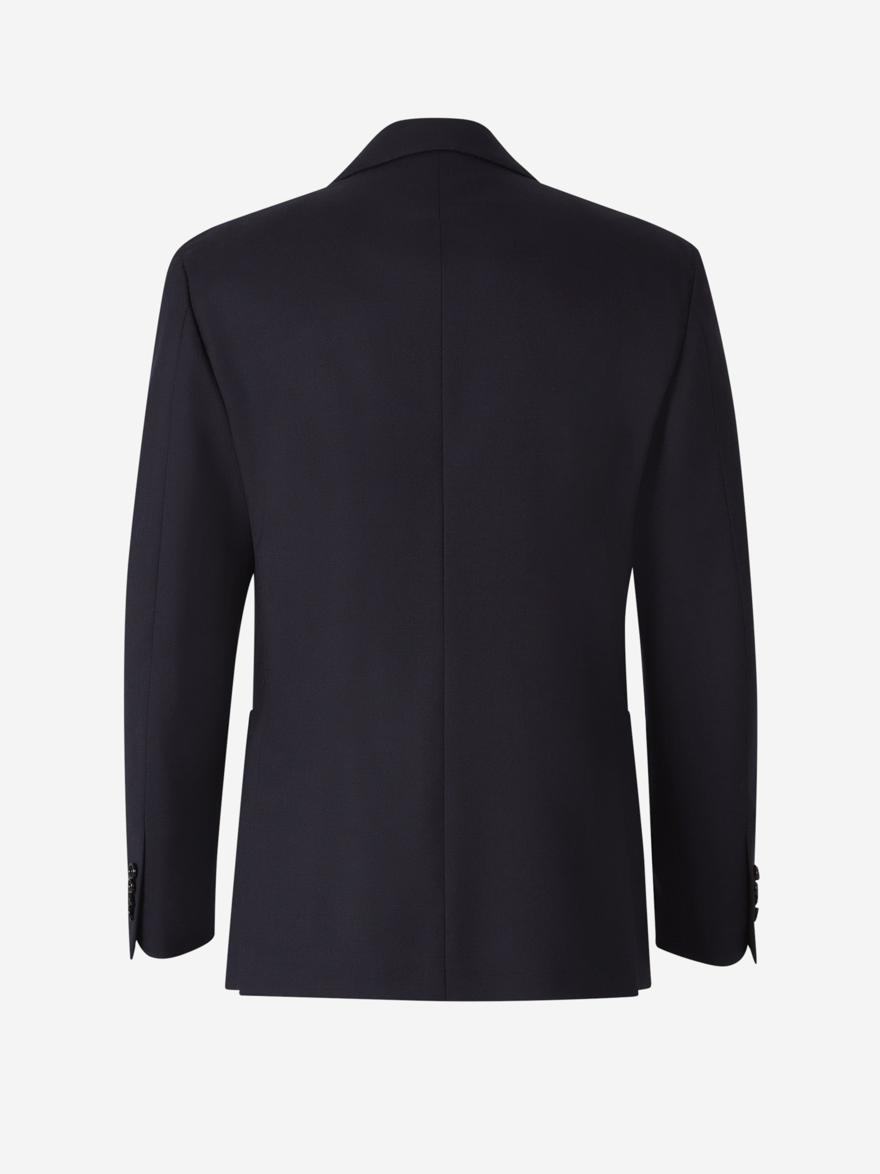 Outlet online Lardini Hombre Americana Lana Lisa color Azul Noche sku 312-002823 01 - Foto 2