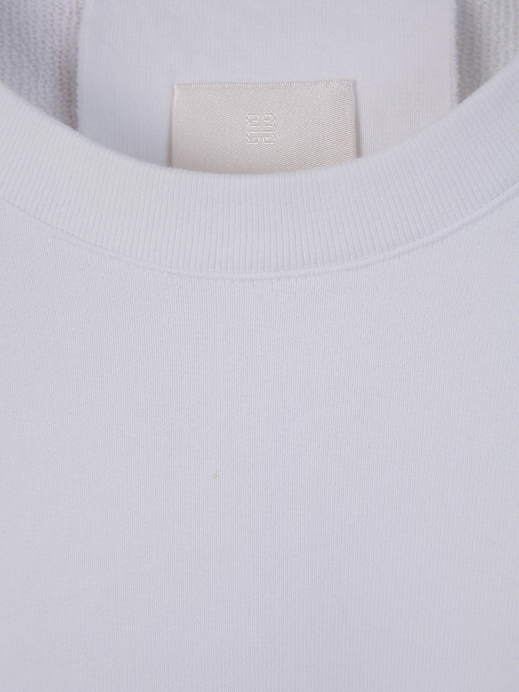 Outlet online Givenchy Hombre Sudadera 4G Crewneck color Blanco sku 545-001544 01 - Foto 3