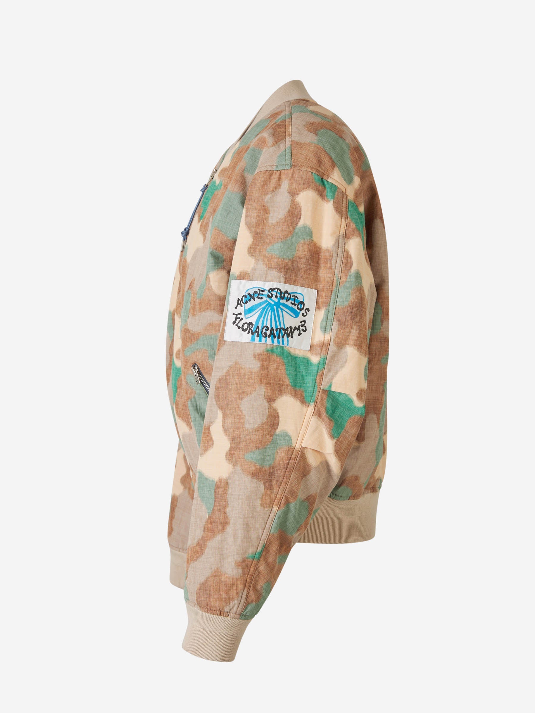 Outlet online Acne Studios Hombre Chaqueta Bomber Camuflaje color Marrón sku 512-002171 01 - Foto 2