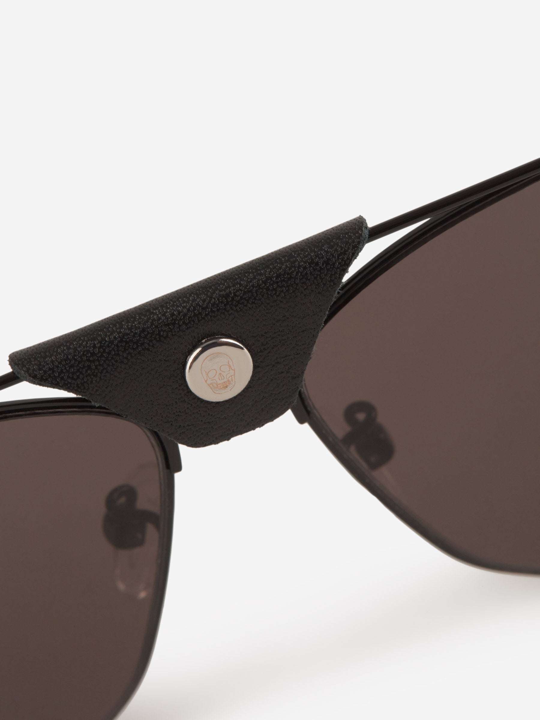 Outlet online McQueen Hombre Gafas de Sol Geométricas color Negro sku 614-002667 01 - Foto 4