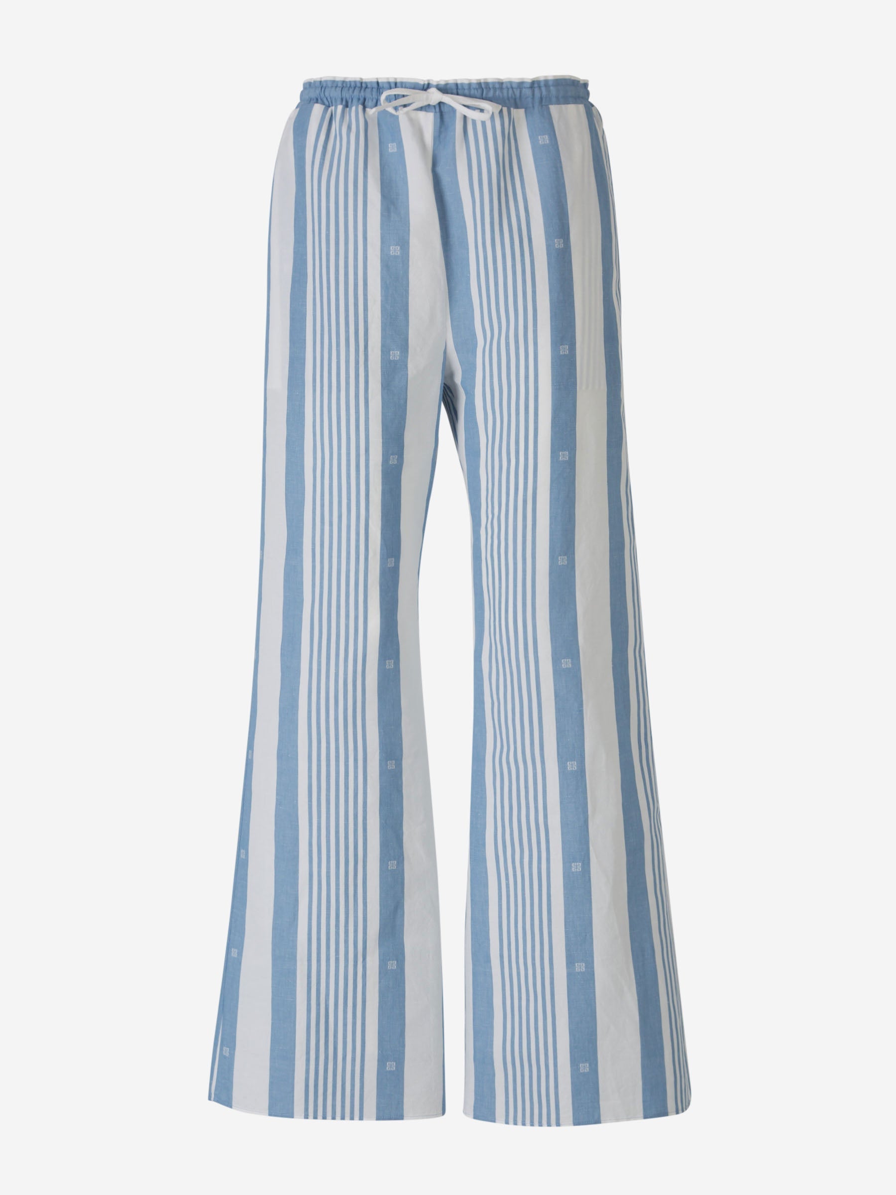 Outlet online Givenchy Mujer Pantalones Motivo Rayas color Azul sku 761-003570 01 - Foto 1