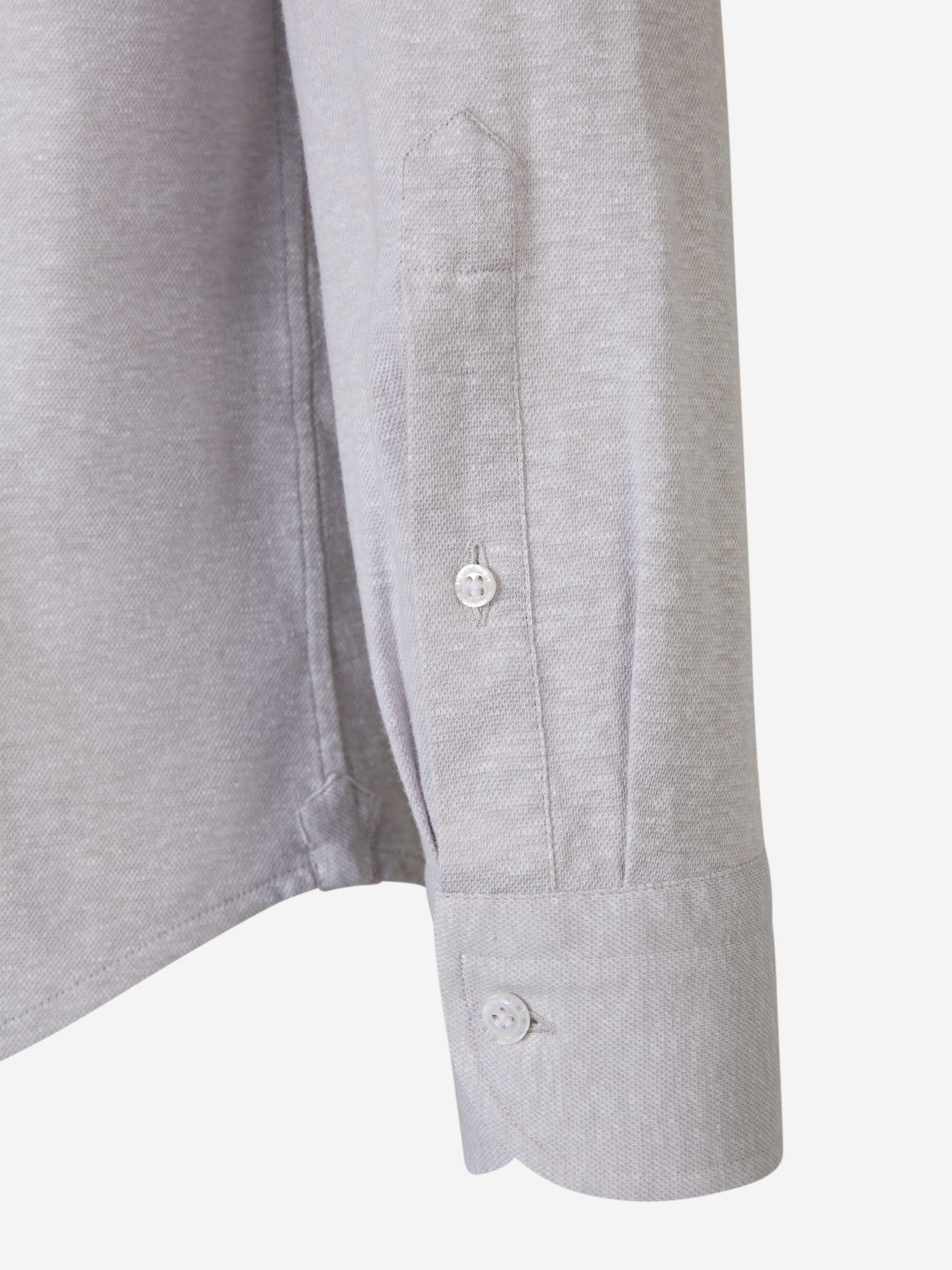 Outlet online Santa Eulalia Hombre Camisa Ligera Algodón color Gris Claro sku 531-006253 02 - Foto 4