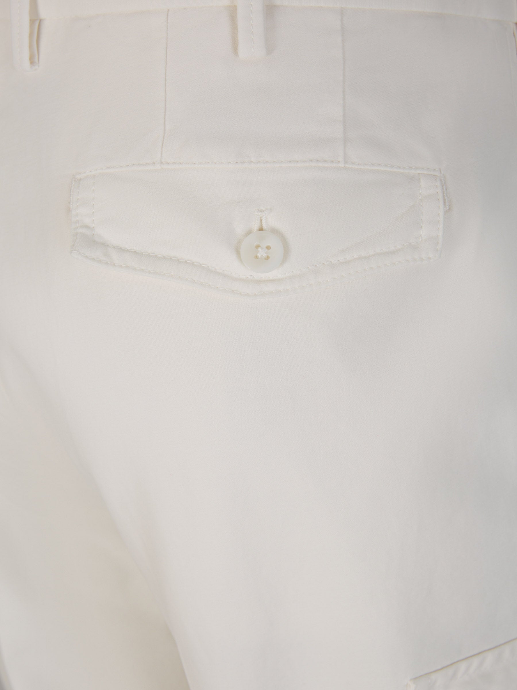 Outlet online Incotex Hombre Pantalones Cargo Algodón color Blanco sku 521-002913 03 - Foto 6