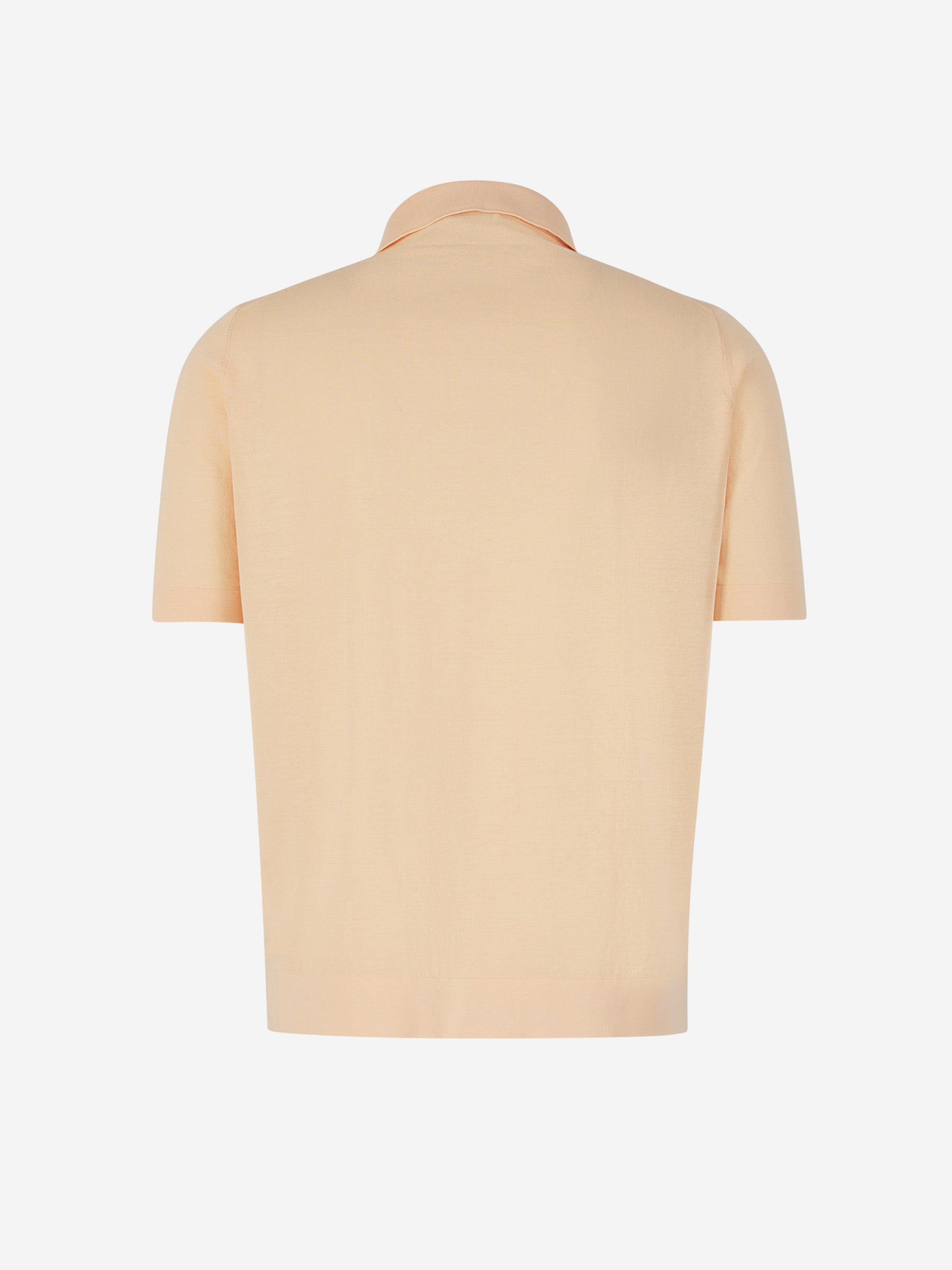 Outlet online Santa Eulalia Hombre Polo Punto Algodón color Naranja Claro sku 552-001484 01 - Foto 2
