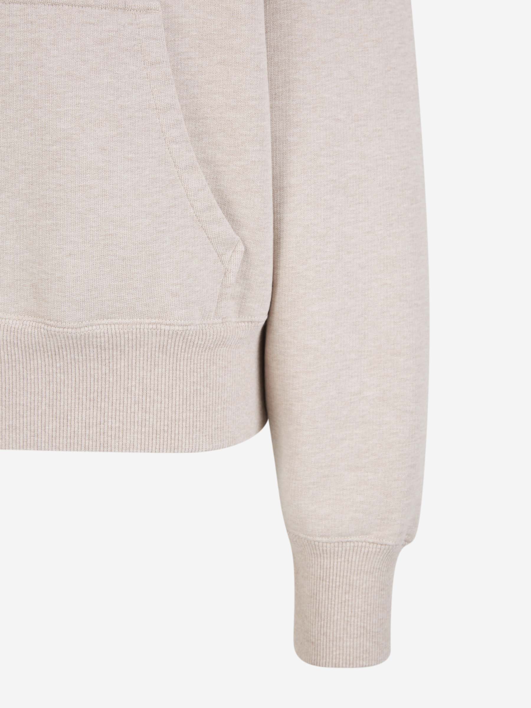 Outlet online Ami Paris Mujer Sudadera Logo Algodón color Beis sku 715-000123 01 - Foto 5