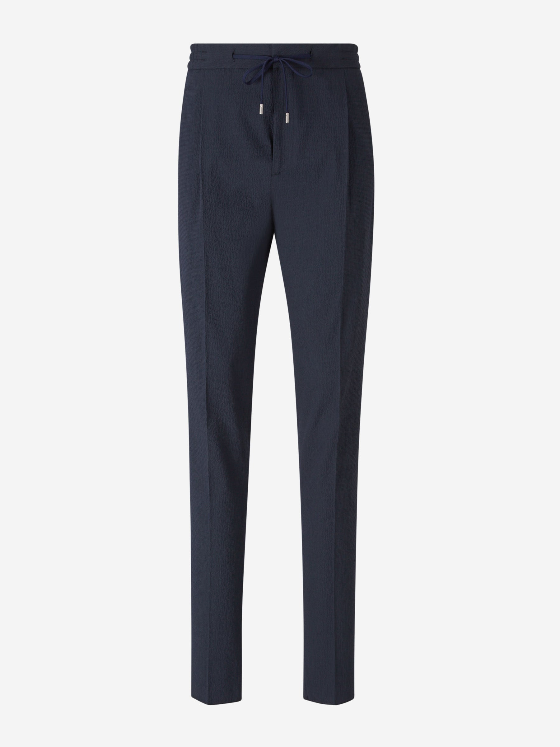 Outlet online Lardini Hombre Traje Texturizado Algodón color Azul Noche sku 312-002821 01 - Foto 6