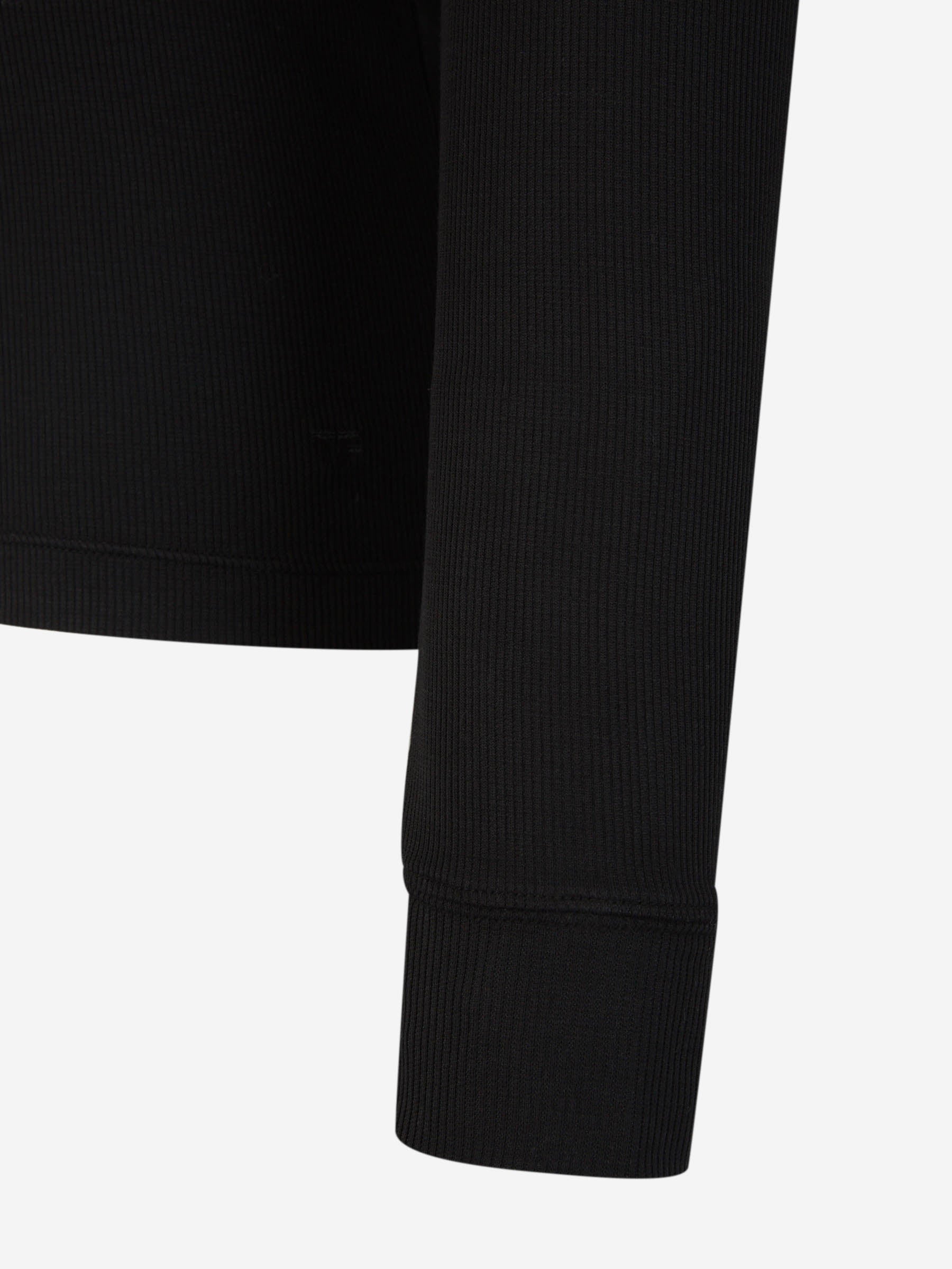 Outlet online Tom Ford Hombre Camiseta Acanalada Lyocell color Verde Militar sku 553-003769 01 - Foto 4