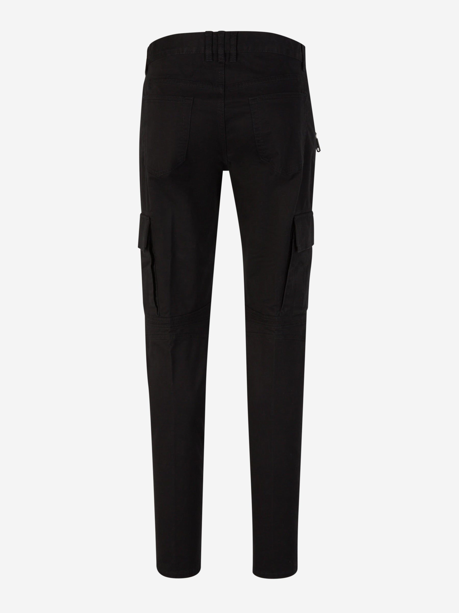 Outlet online Balmain Hombre Pantalones Cargo Algodón color Negro sku 522-002549 01 - Foto 3