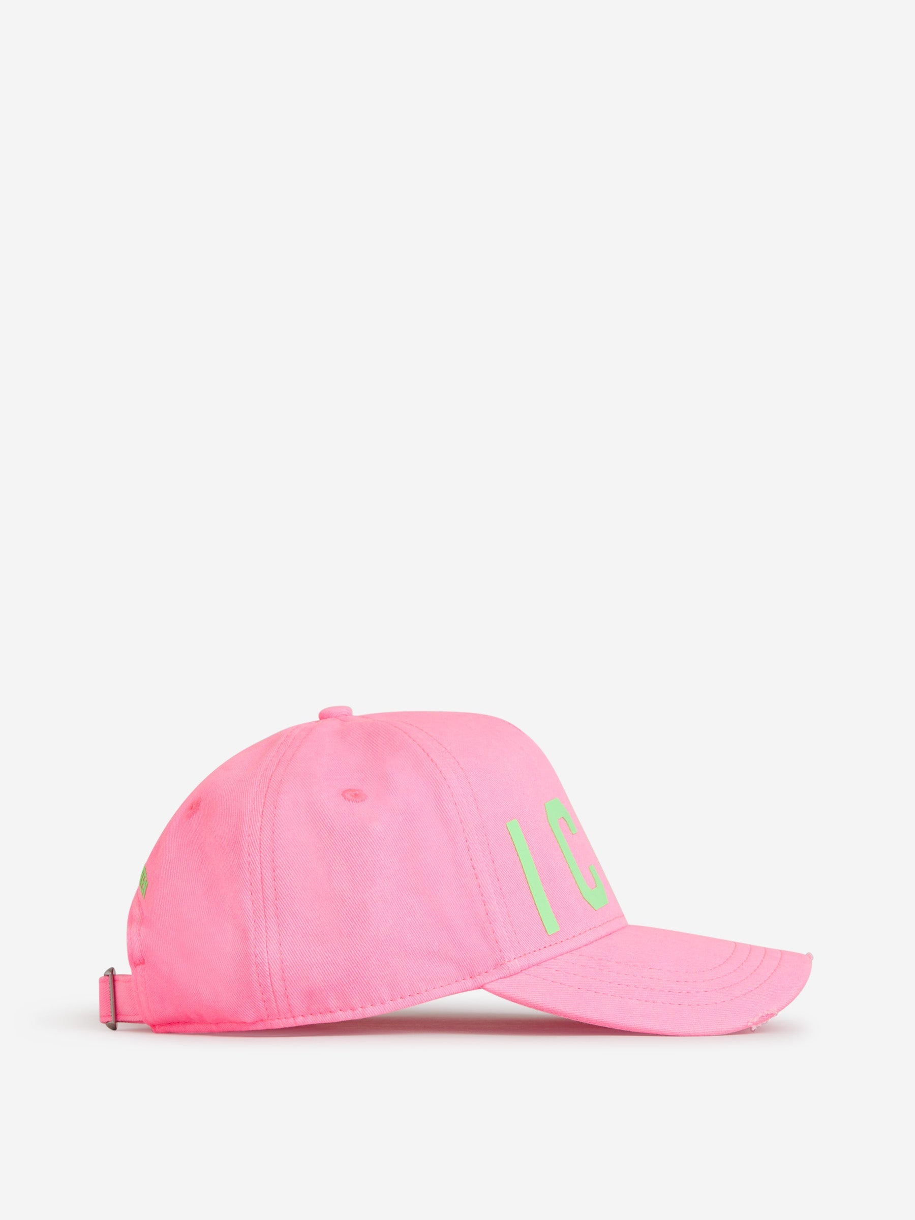 Outlet online Dsquared2 Hombre Gorra Icon Algodón color Rosa Neón sku 695-001430 01 - Foto 5