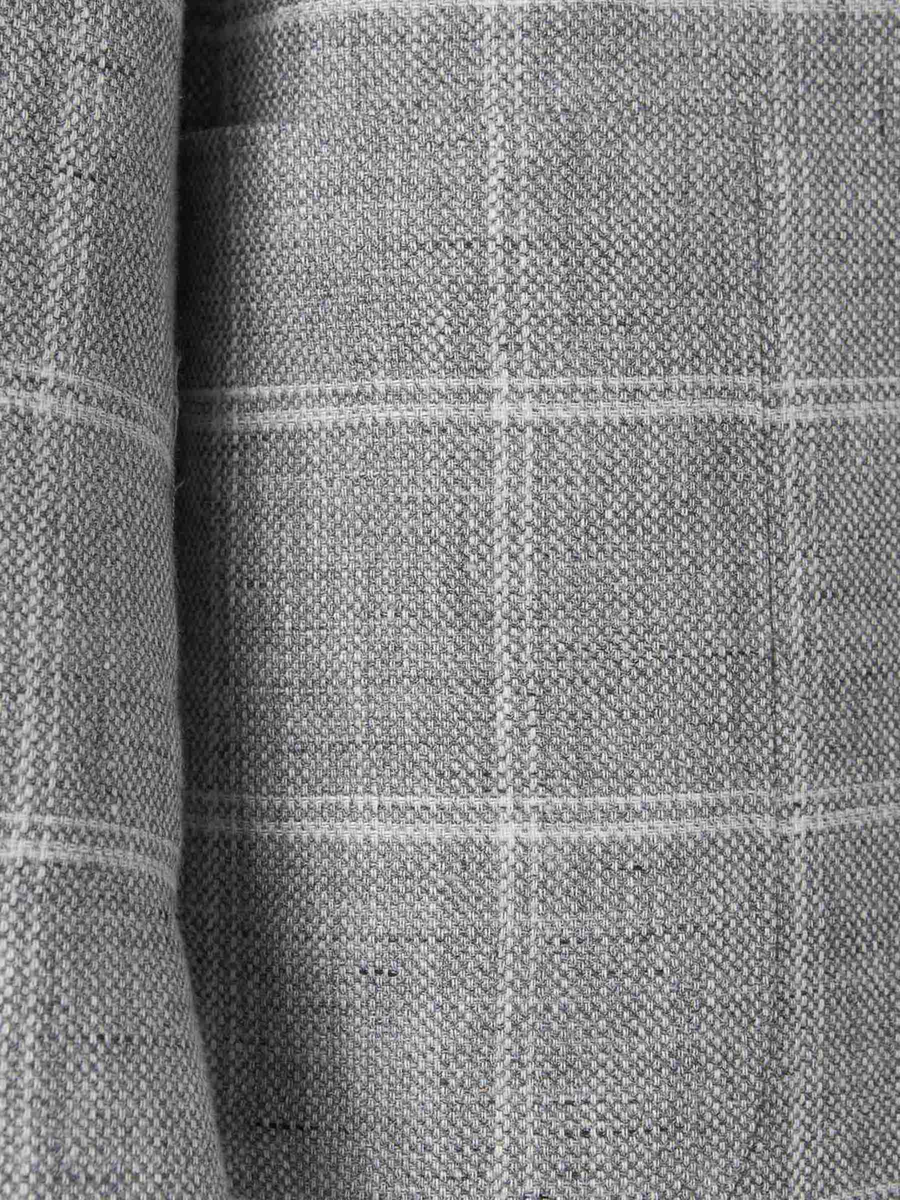 Outlet online Canali Hombre Americana Recta Cuadros color Gris Piedra sku 302-002921 01 - Foto 4