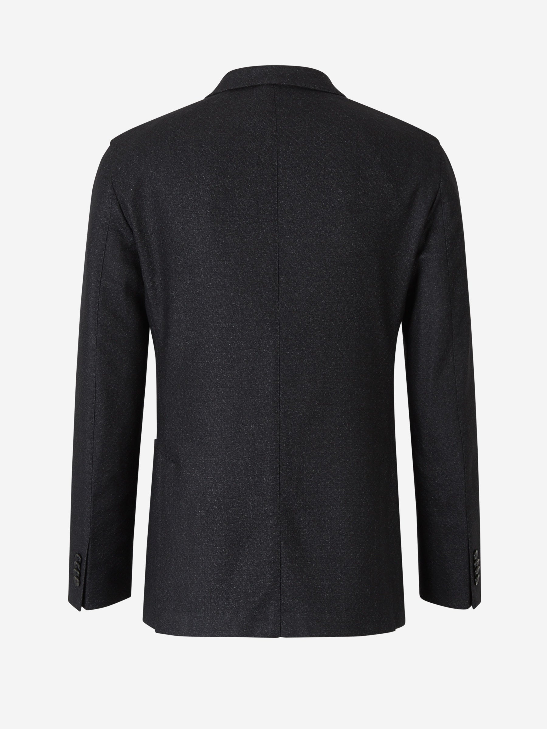 Outlet online Boglioli Hombre Americana Lana Virgen color Gris Antracita sku 302-002978 01 - Foto 2