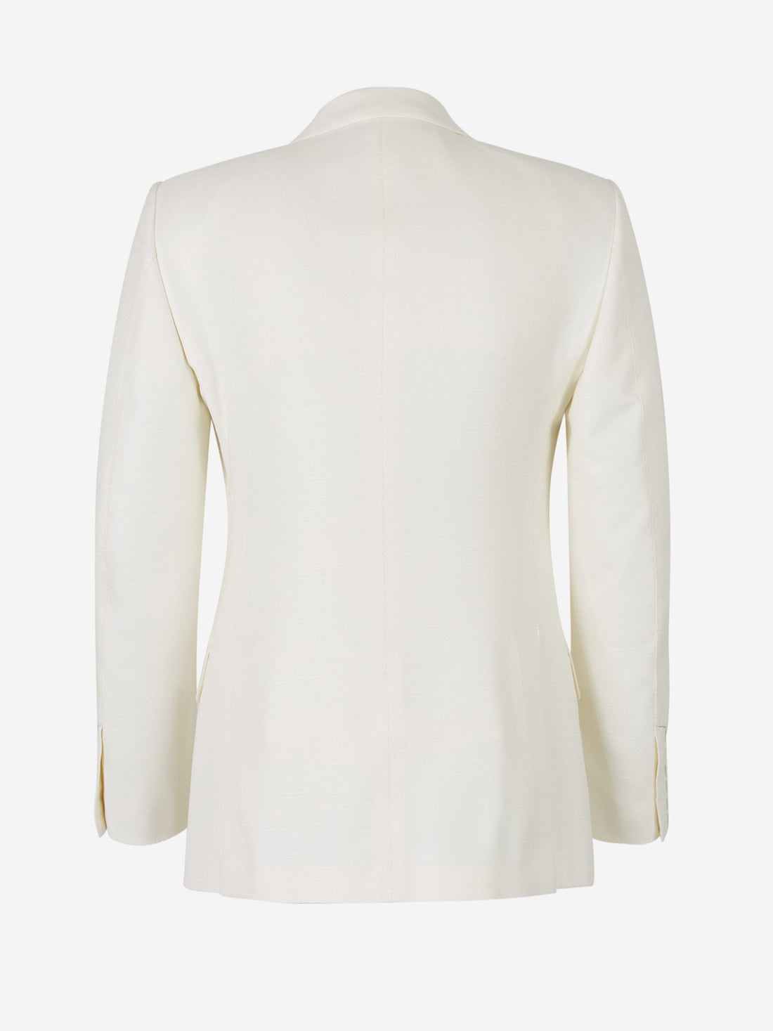 Outlet online Tom Ford Hombre Americana Seda color Blanco sku 302-003114 01 - Foto 2
