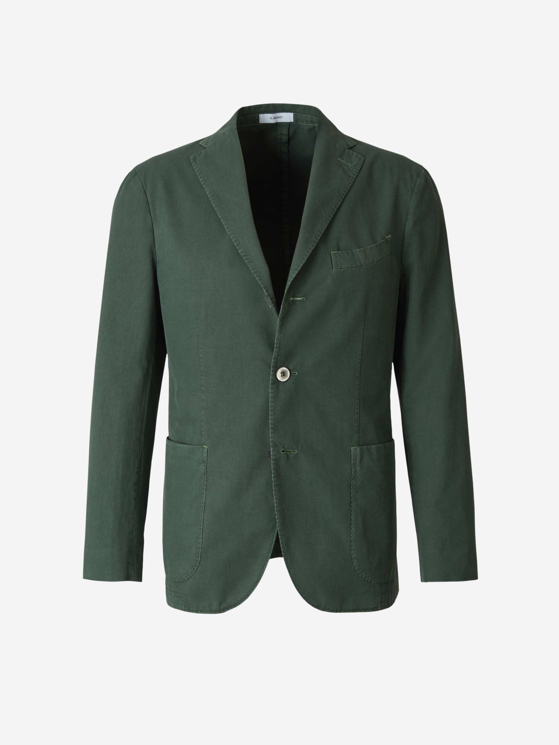 Outlet online Boglioli Hombre Americana K-Jacket Buclé color Azul Noche sku 302-003146 02 - Foto 1