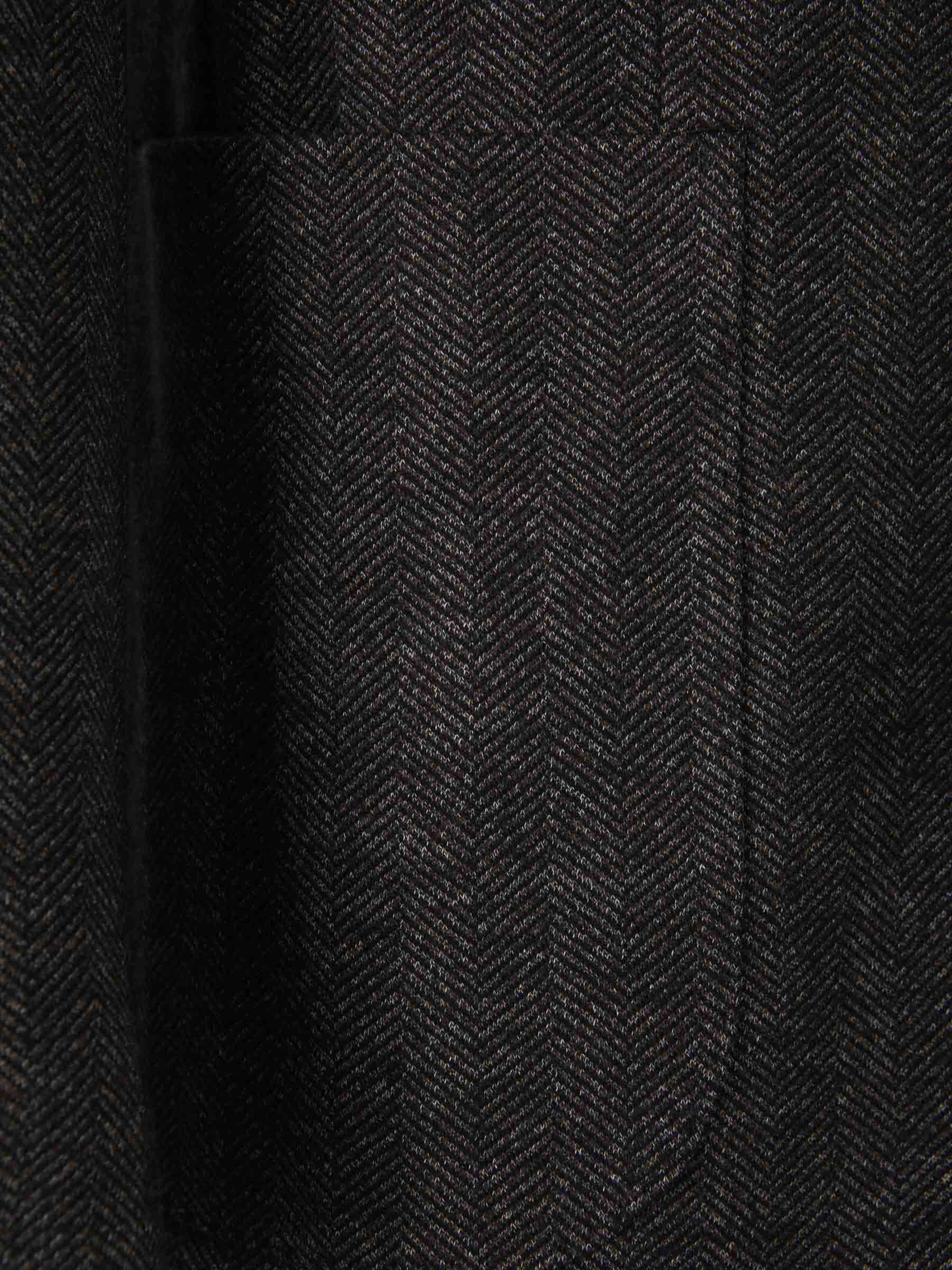 Outlet online Boglioli Hombre Americana Punto Espiga color Gris Oscuro sku 302-003220 01 - Foto 4