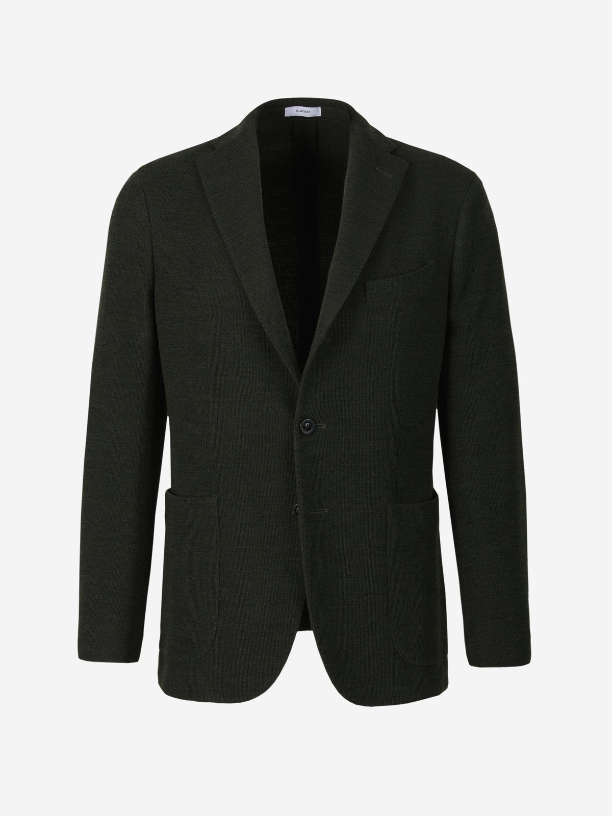 Outlet online Boglioli Hombre Americana Lana Y Algodón color Marrón Oscuro sku 302-003225 01 - Foto 6