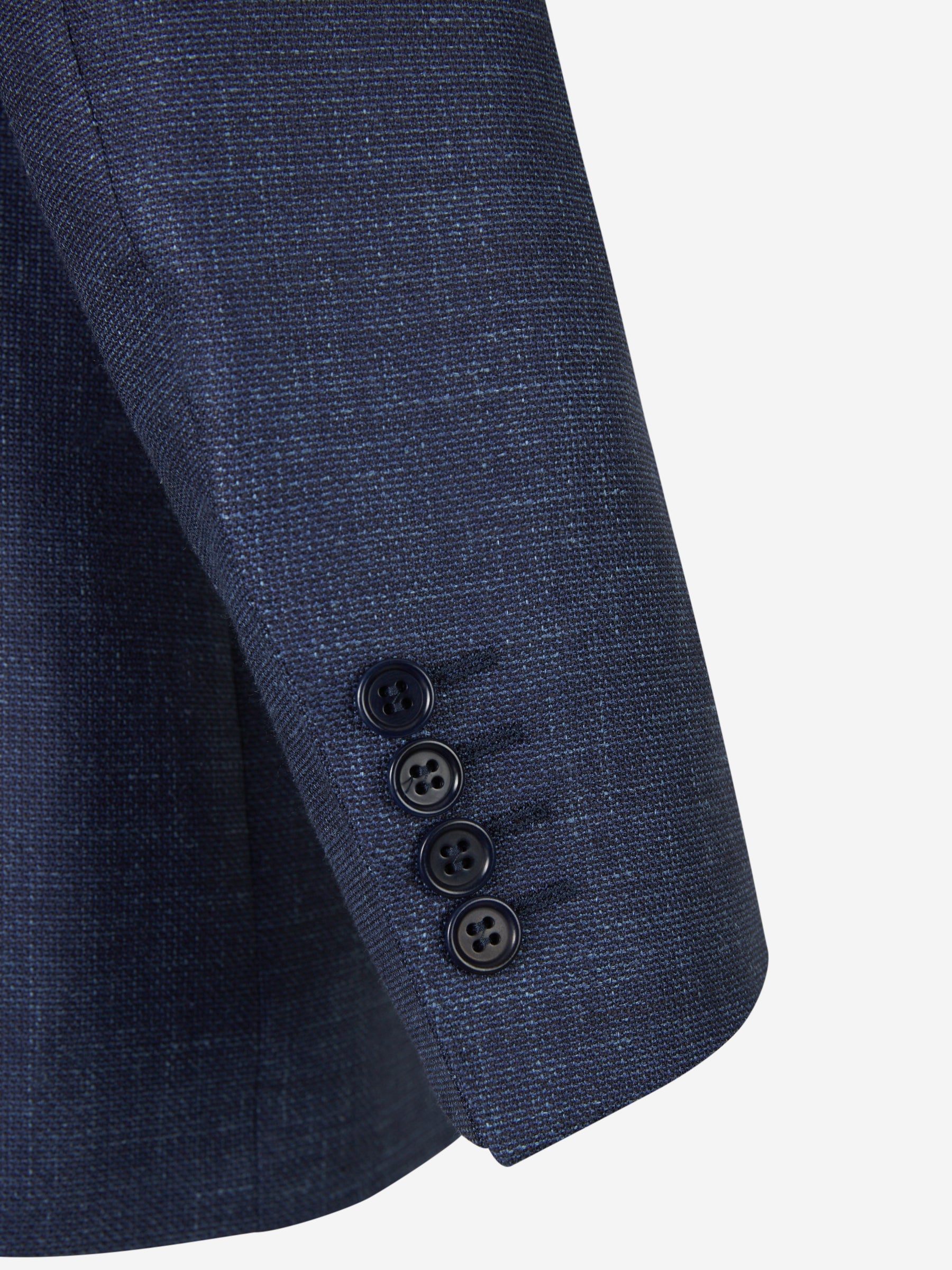 Outlet online Canali Hombre Americana Texturizada Lana color Azul Cobalto sku 302-003319 01 - Foto 5