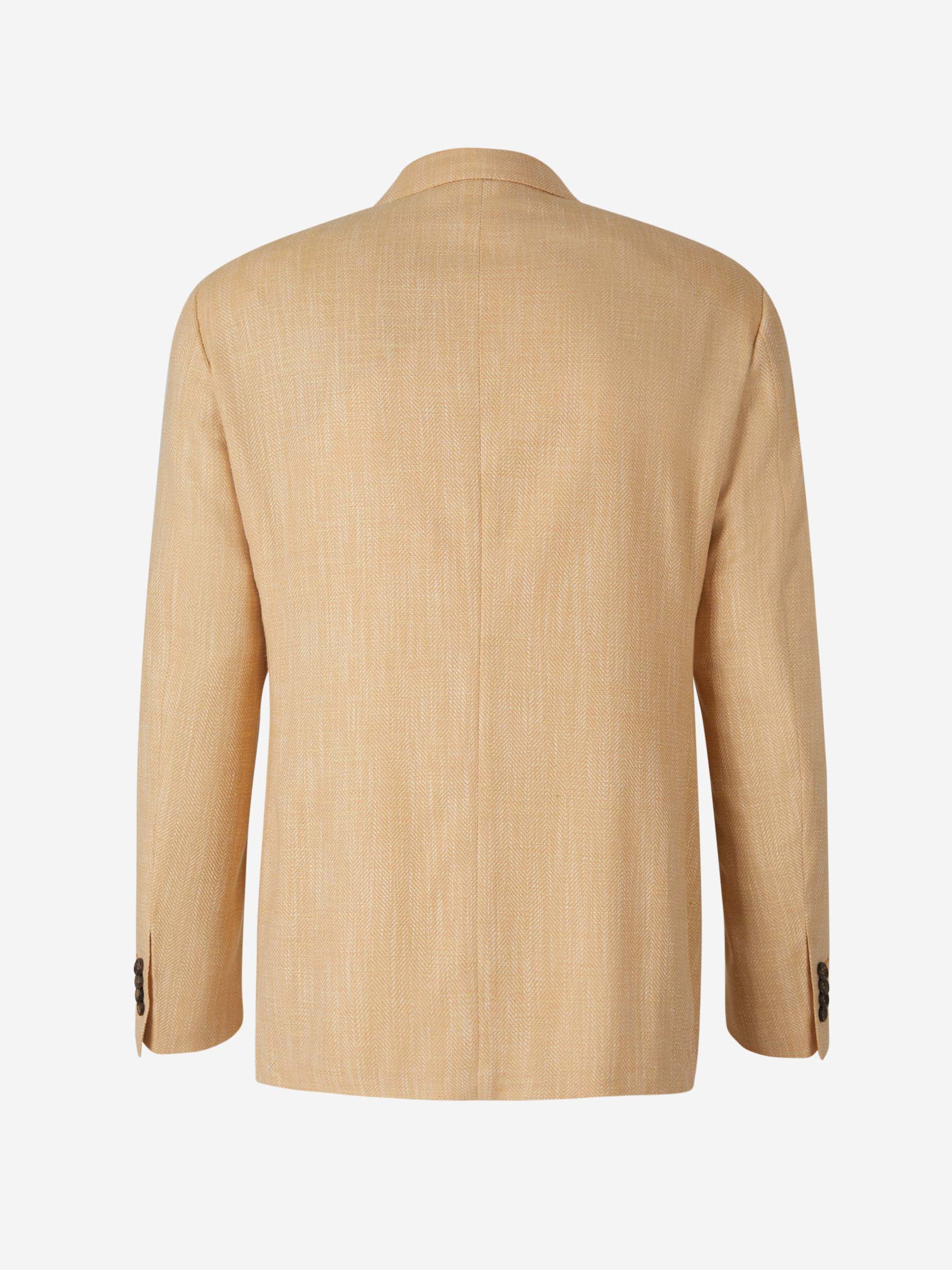 Outlet online Canali Hombre Americana Espiga color Naranja Claro sku 302-003325 01 - Foto 2
