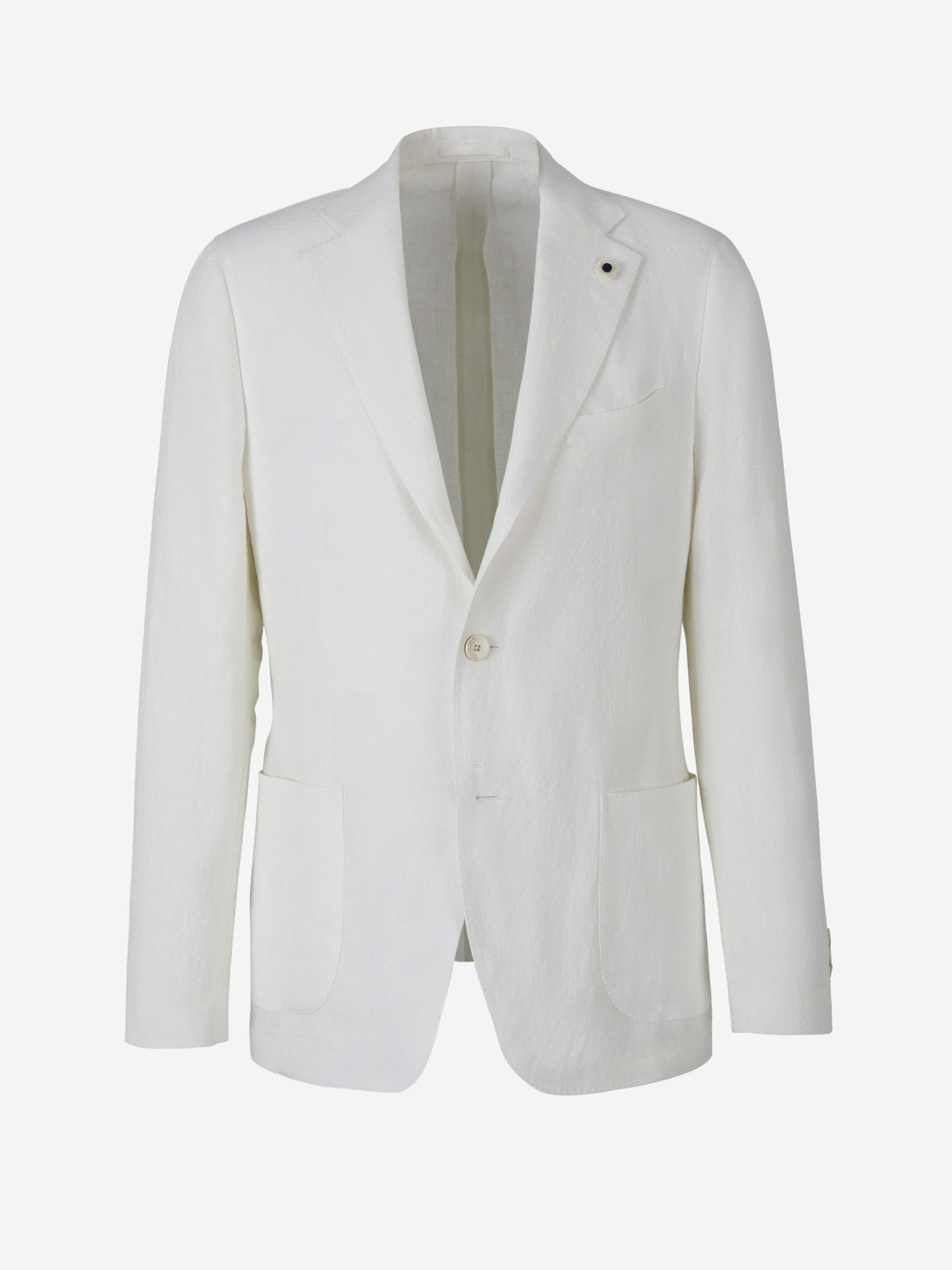 Outlet online Lardini Hombre Americana Recta Lino color Marfil sku 302-003329 01 - Foto 1