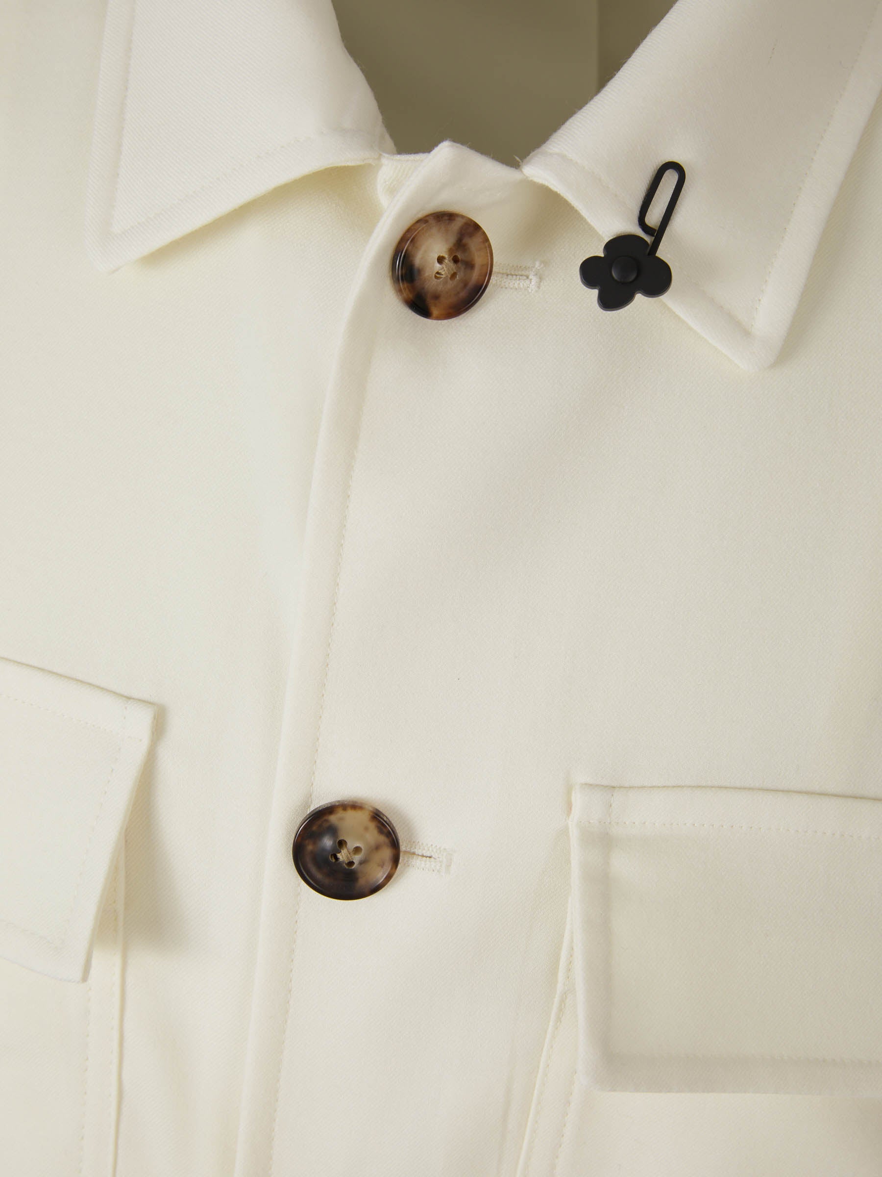 Outlet online Lardini Hombre Chaqueta Camisera Attitude color Crema sku 302-003346 01 - Foto 3