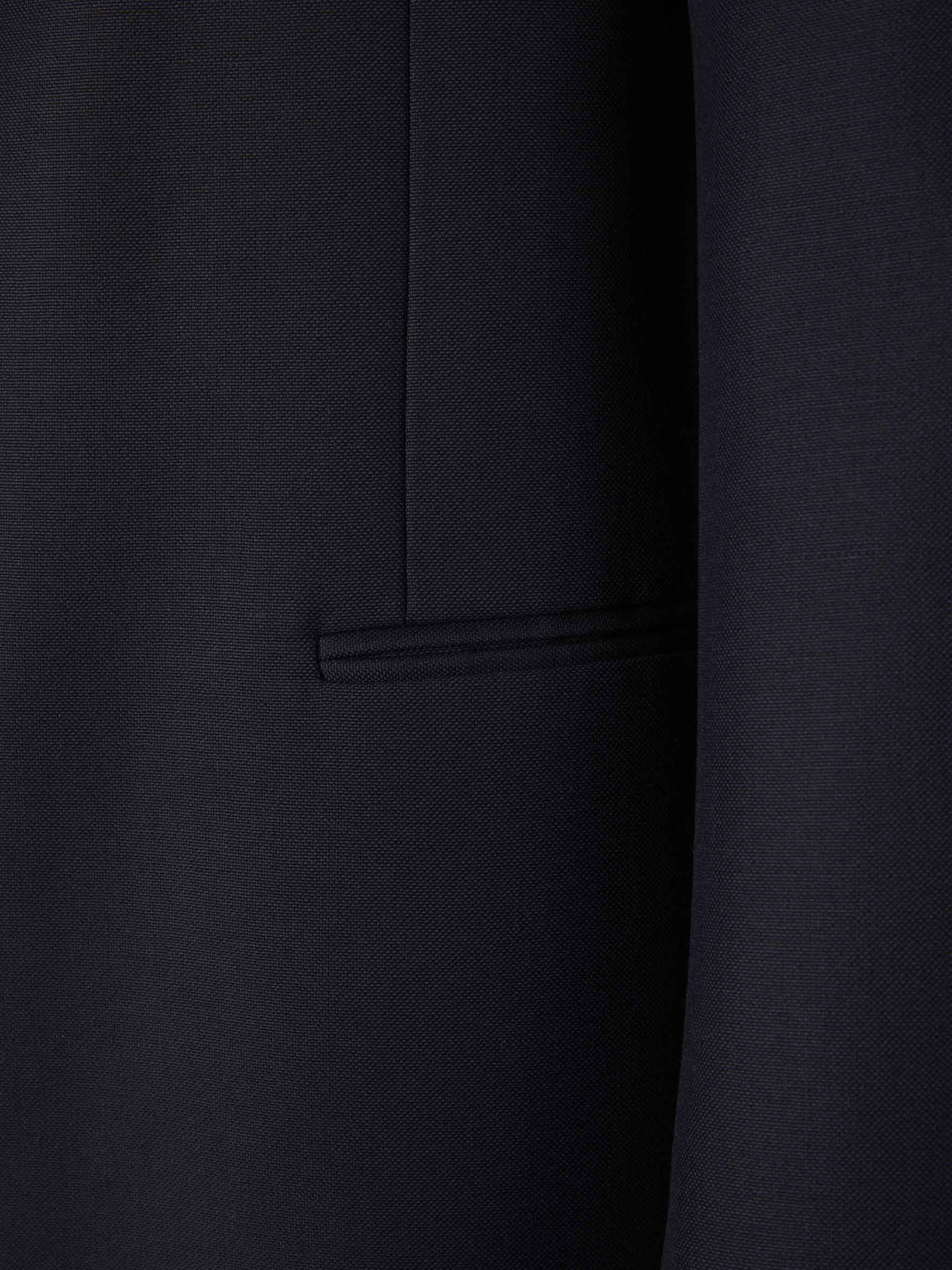 Outlet online McQueen Hombre Americana Lana Mohair color Azul Marino sku 302-003353 01 - Foto 4