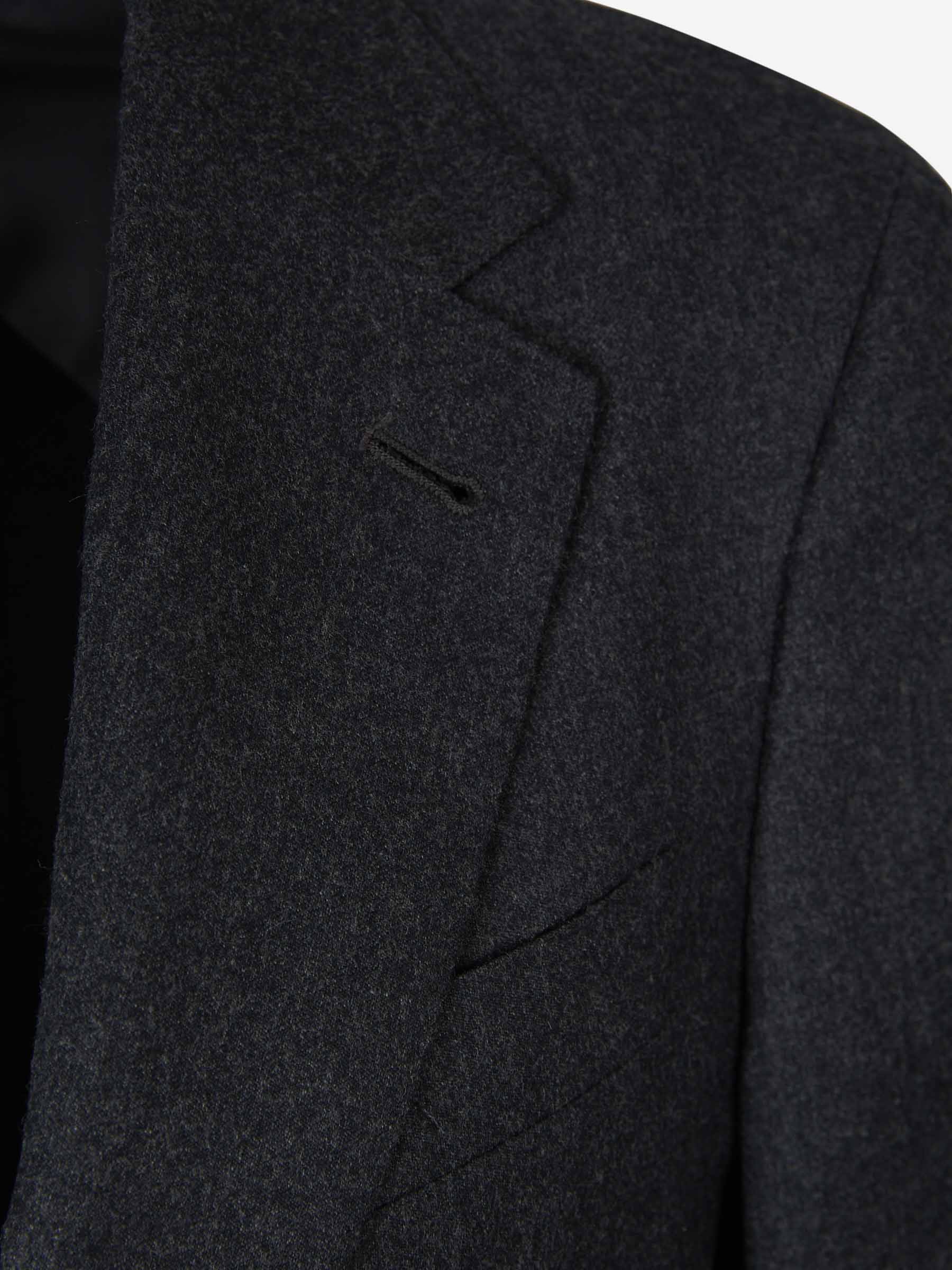 Outlet online Canali Hombre Americana Ligera Lana color Gris Oscuro sku 302-003357 01 - Foto 3
