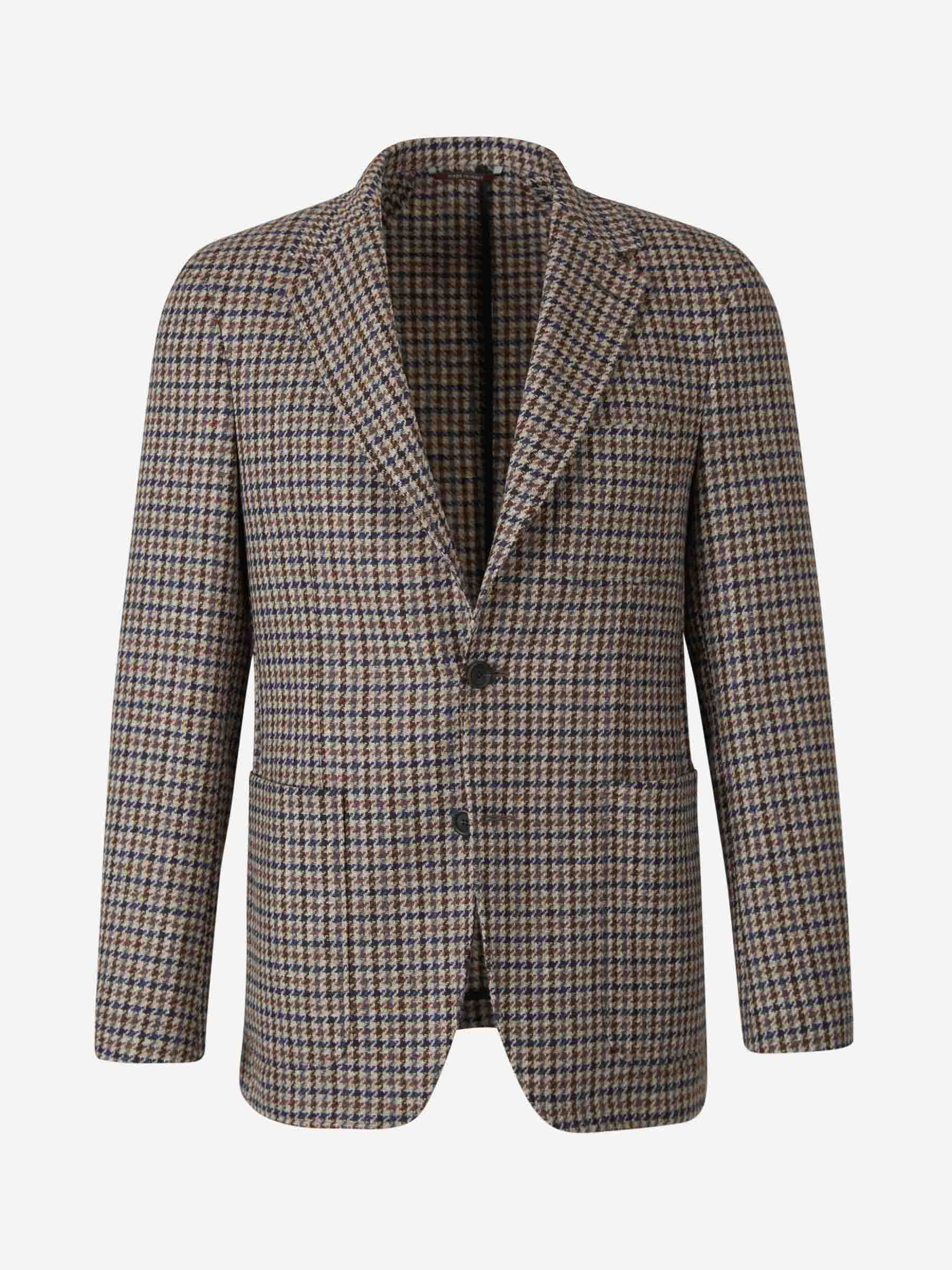 Outlet online Canali Hombre Americana Lana Ultraligera color Arena sku 302-003365 01 - Foto 1
