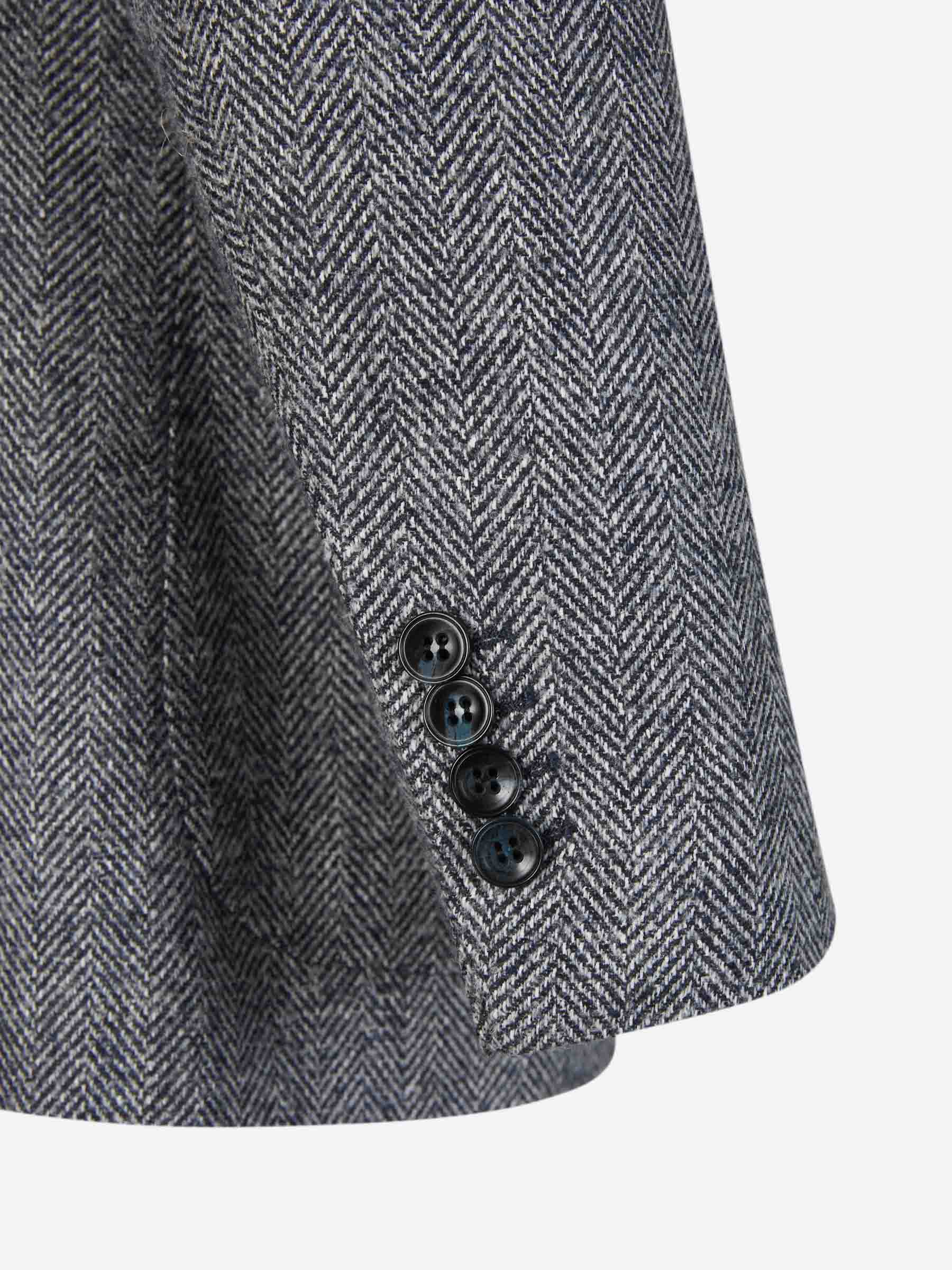 Outlet online Sartorio Hombre Americana Texturizada color Azul Marino sku 302-003399 01 - Foto 5