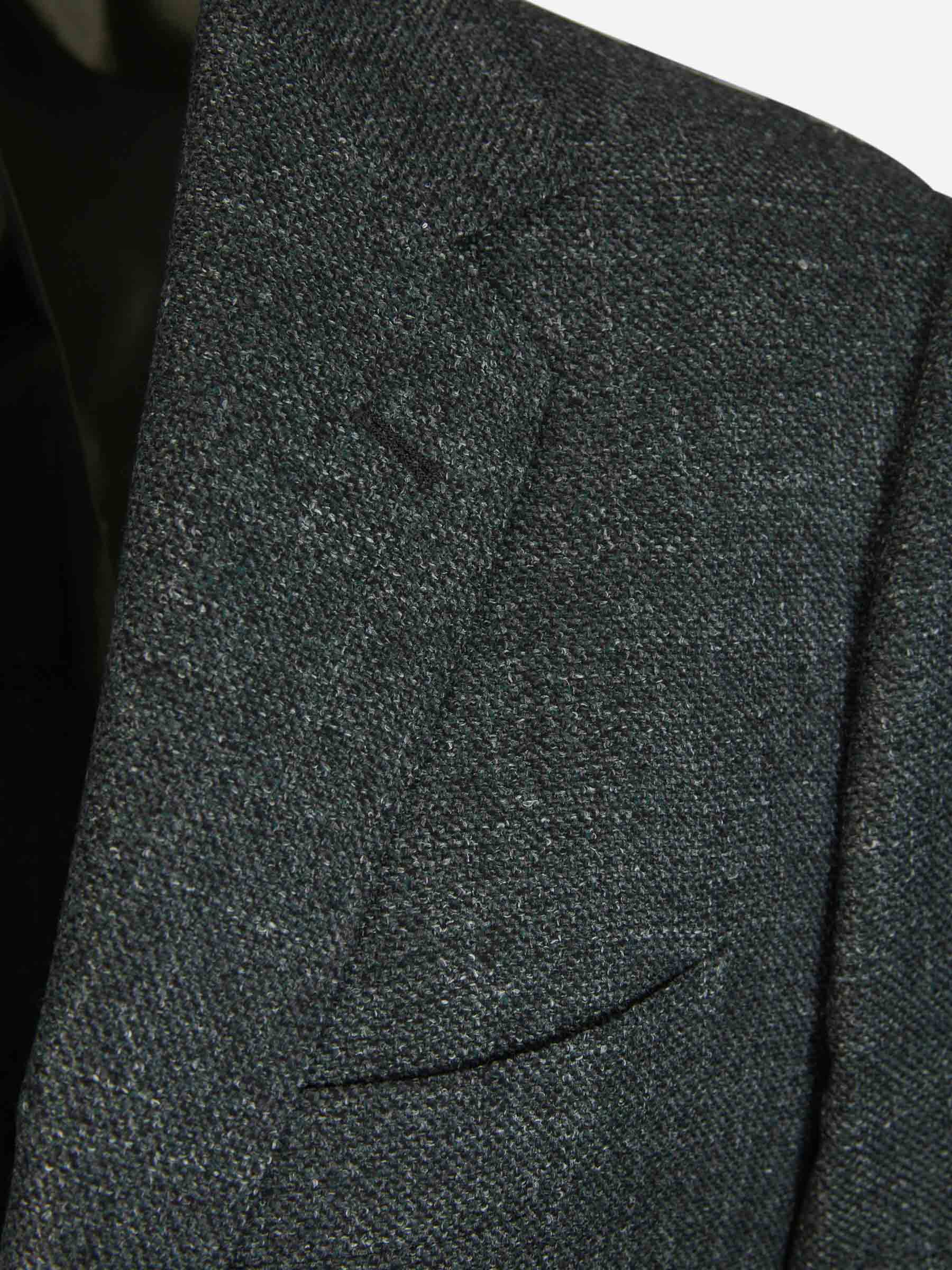 Outlet online Sartorio Hombre Americana Texturizada color Verde Oscuro sku 302-003400 01 - Foto 3