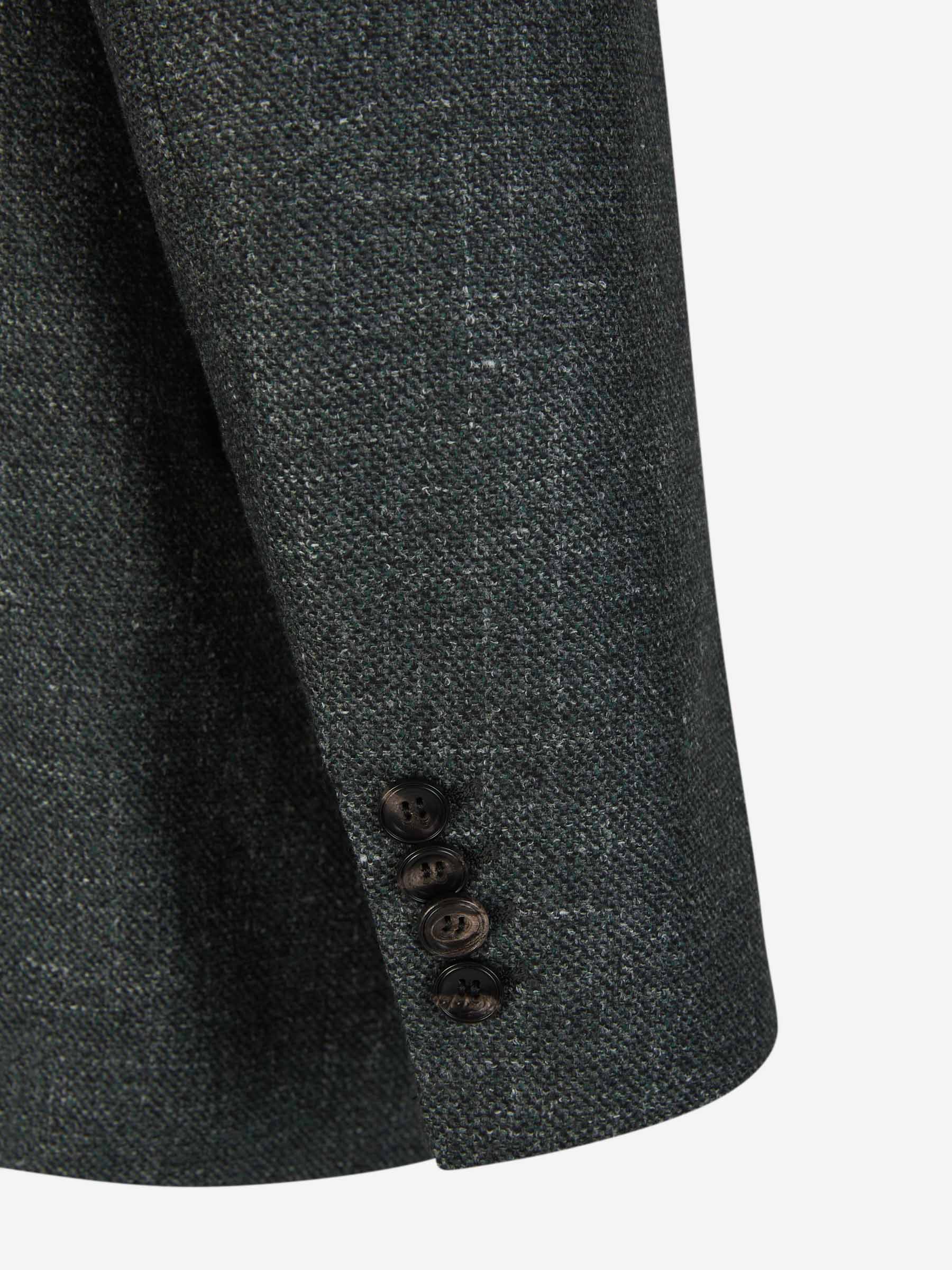 Outlet online Sartorio Hombre Americana Texturizada color Verde Oscuro sku 302-003400 01 - Foto 5