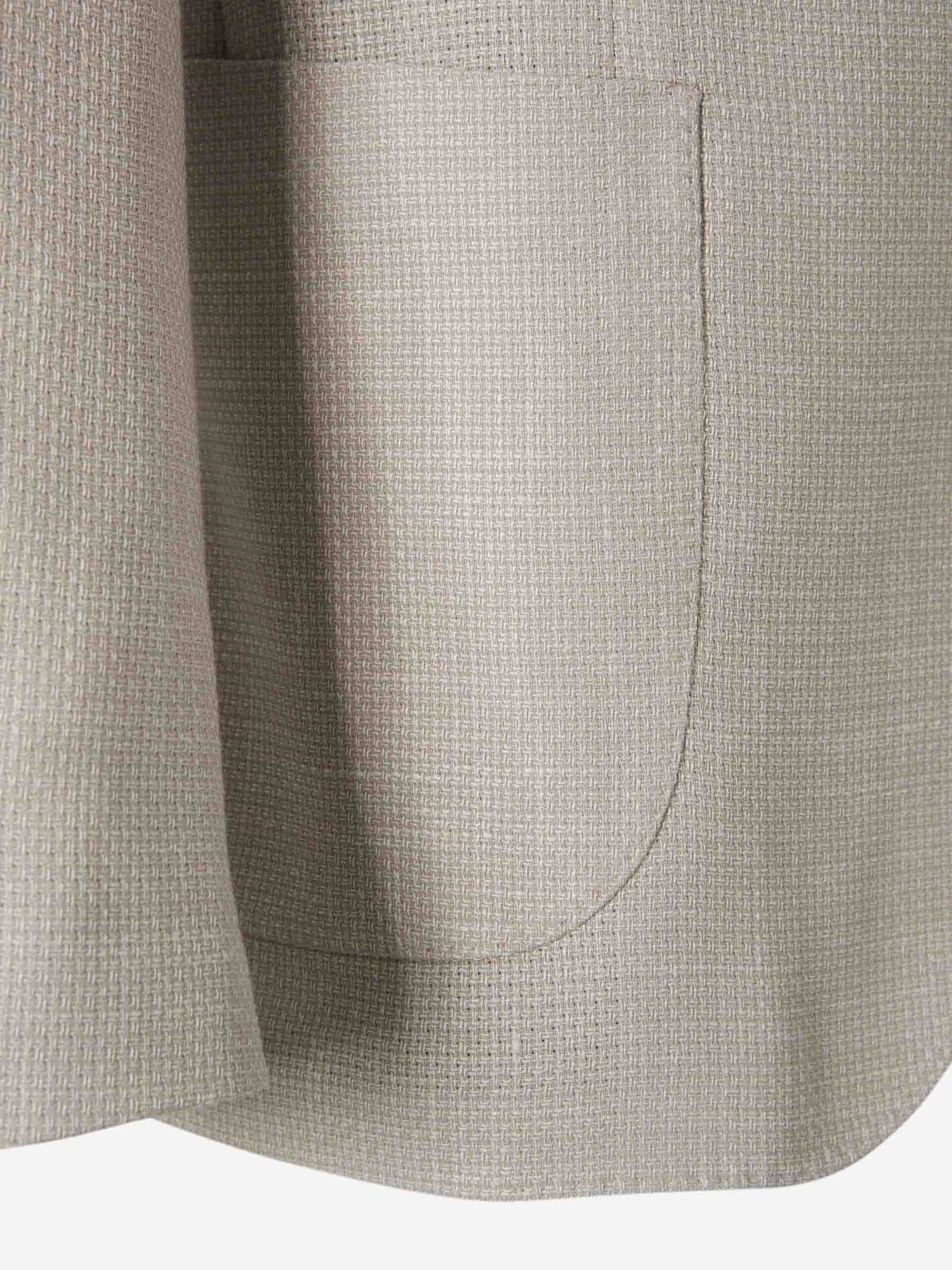 Lardini Hombre Barcelona Americana Recta Lana color Beige sku 302-003531 01 - Foto 4