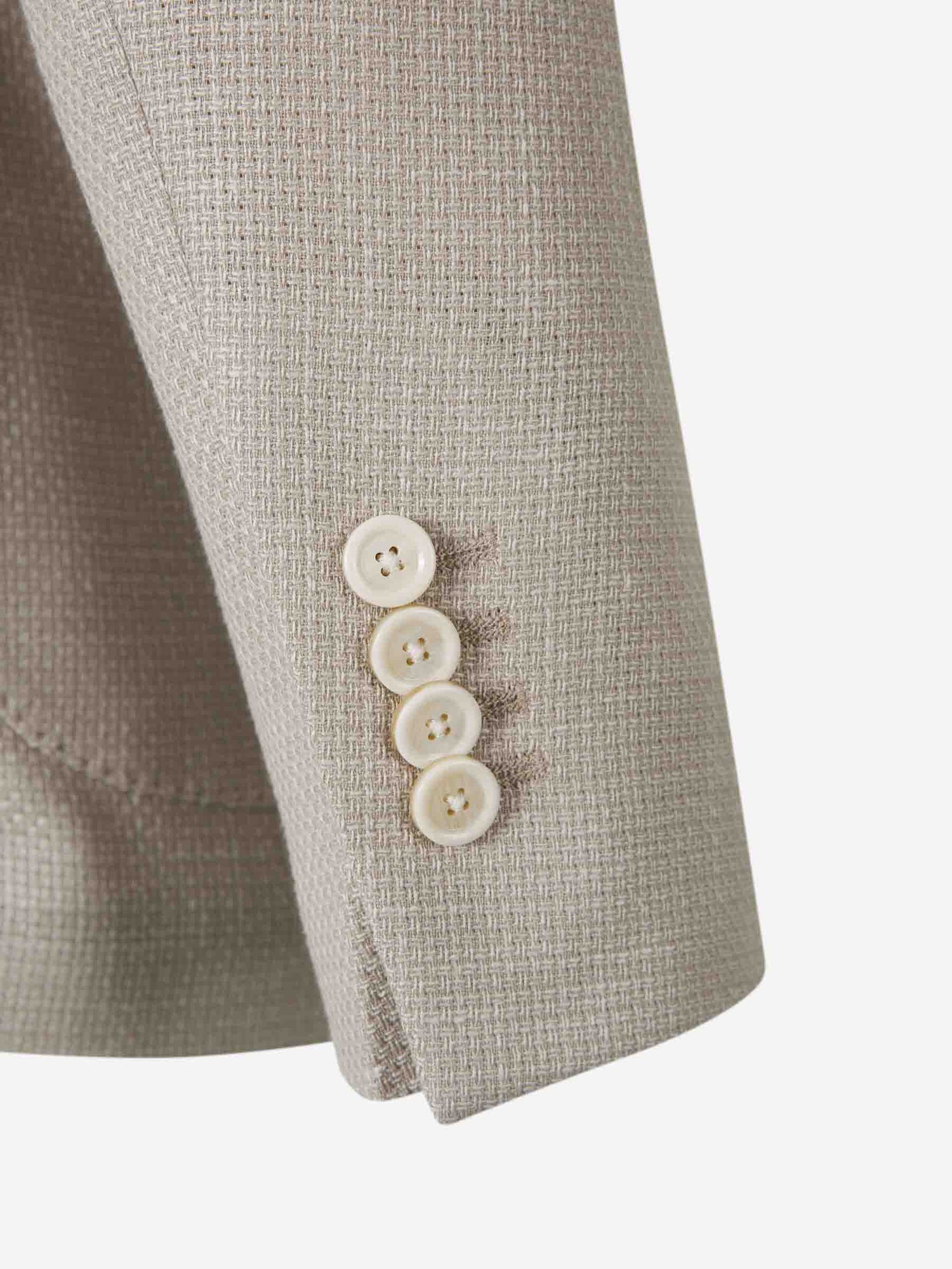 Lardini Hombre Barcelona Americana Recta Lana color Beige sku 302-003531 01 - Foto 5