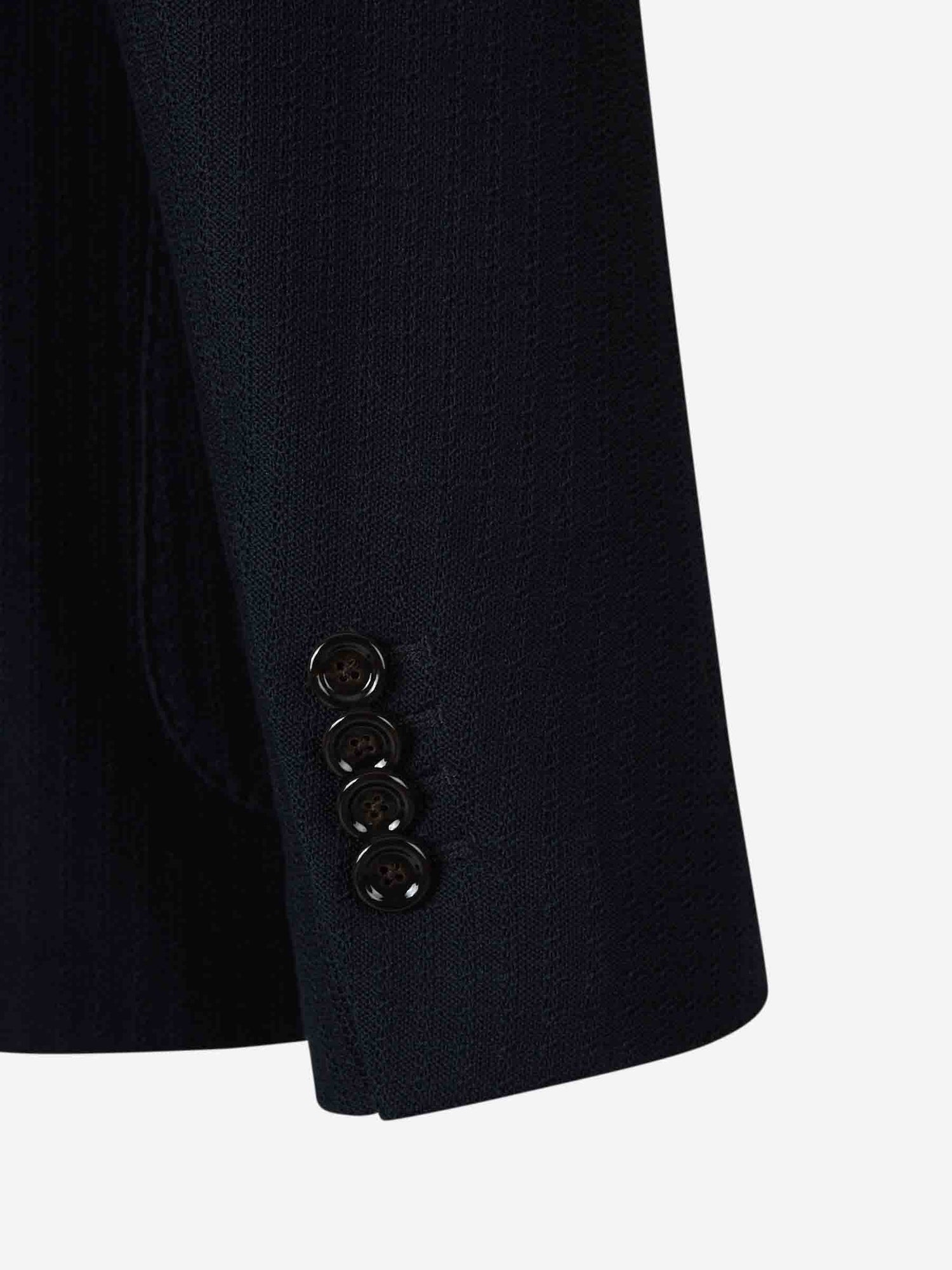 Lardini Hombre Barcelona Americana Doble Algodón color Azul Noche sku 302-003533 01 - Foto 4