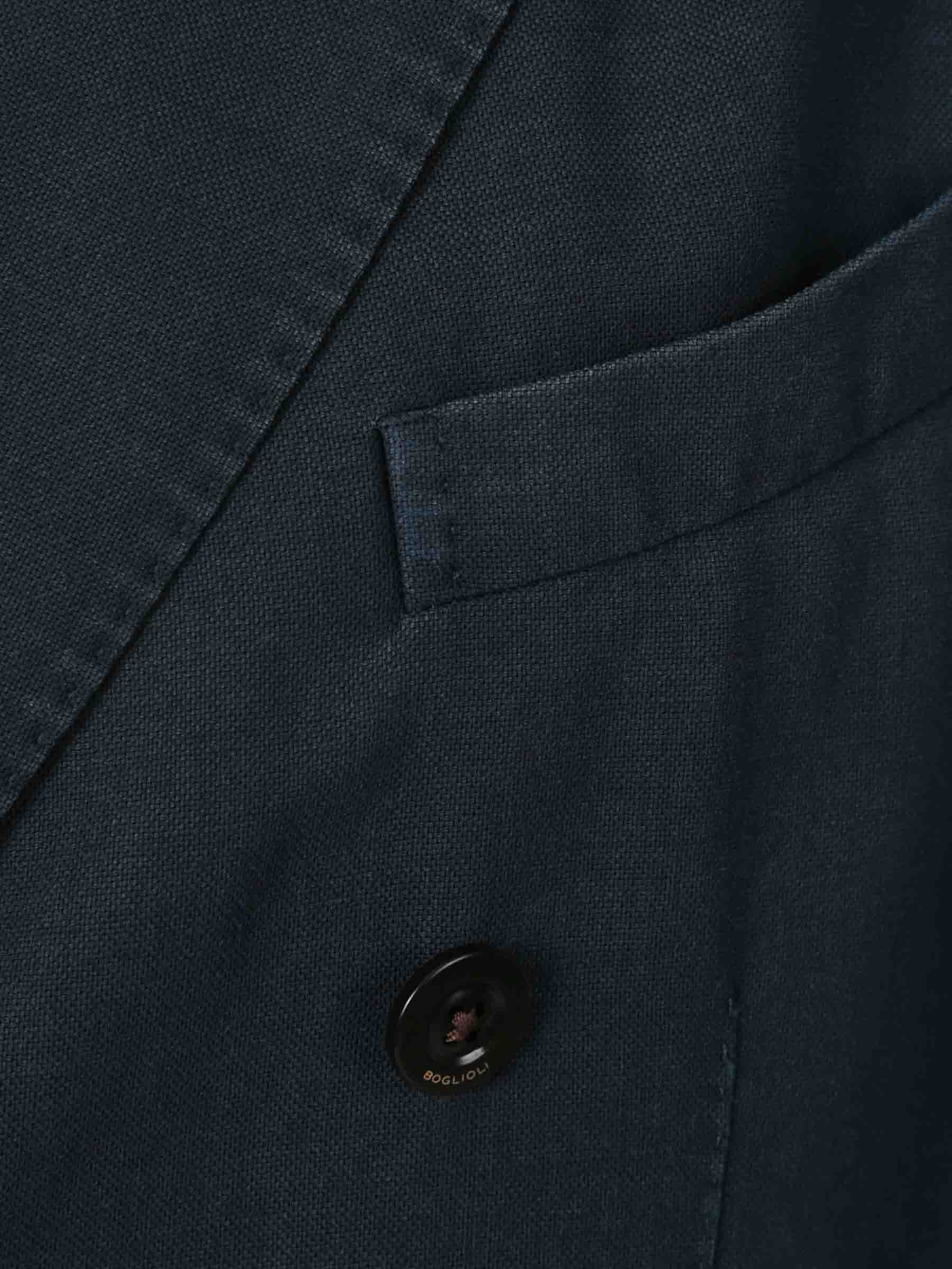 Outlet online Boglioli Hombre Americana Cruzada K color Azul Noche sku 302-003541 01 - Foto 3