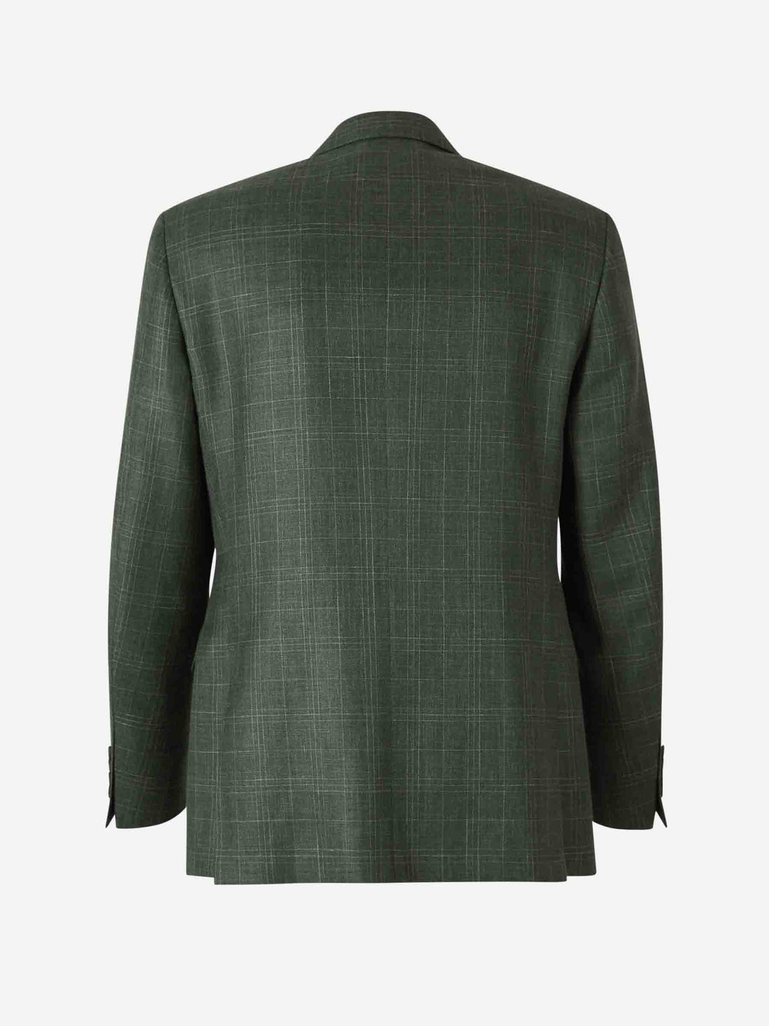 Canali Hombre Barcelona Americana Cuadro Fino color Verde Oscuro sku 302-003552 01 - Foto 2