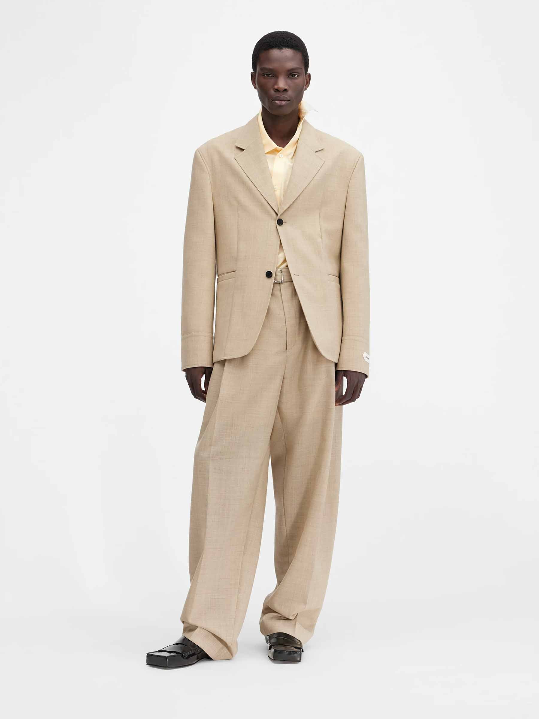 Outlet online Jacquemus Hombre Americana Recta Canevas color Beige sku 302-003556 01 - Foto 2