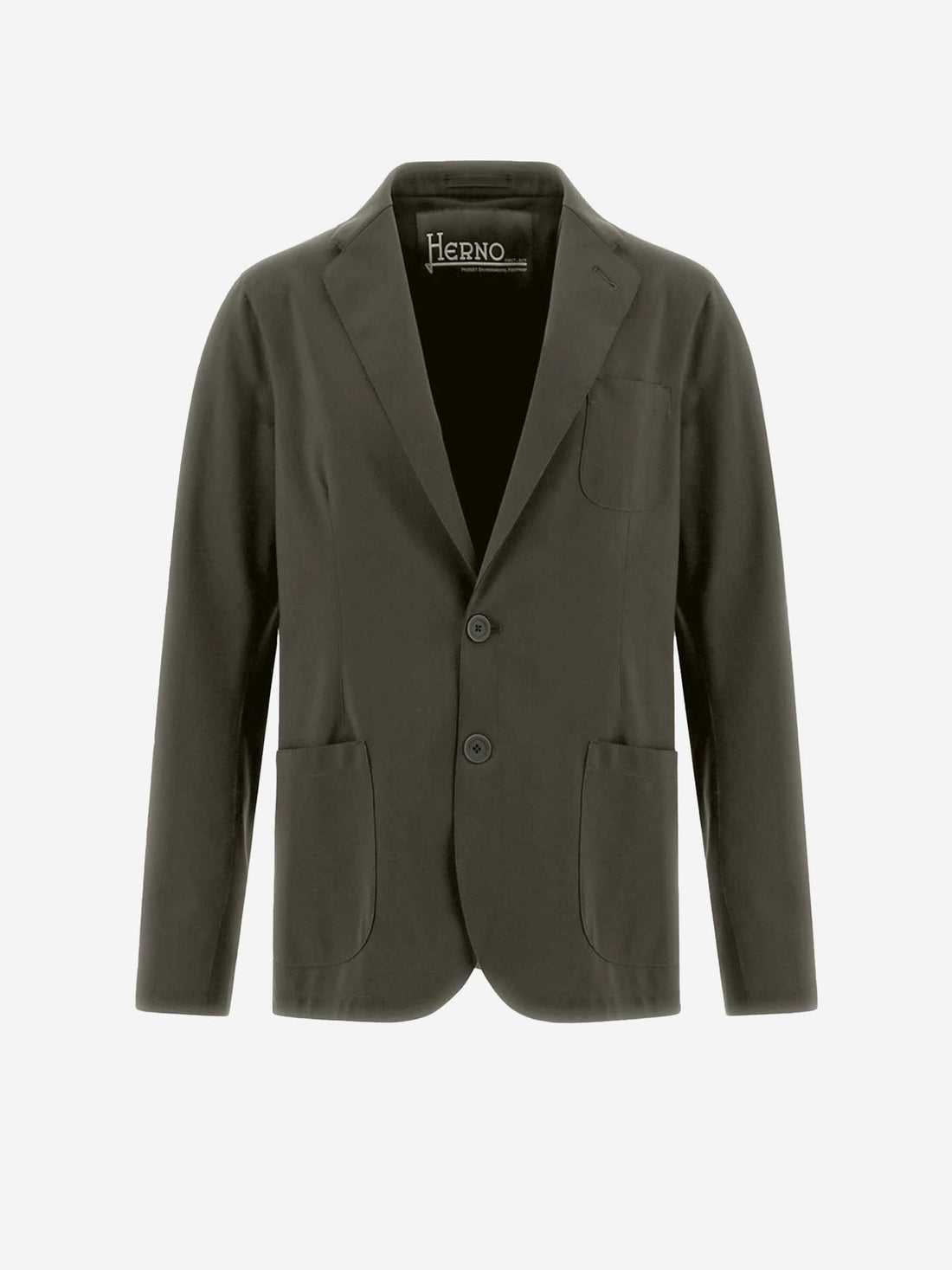 Outlet online Herno Hombre Americana Técnica Ligera color Verde Militar sku 302-003565 02 - Foto 1