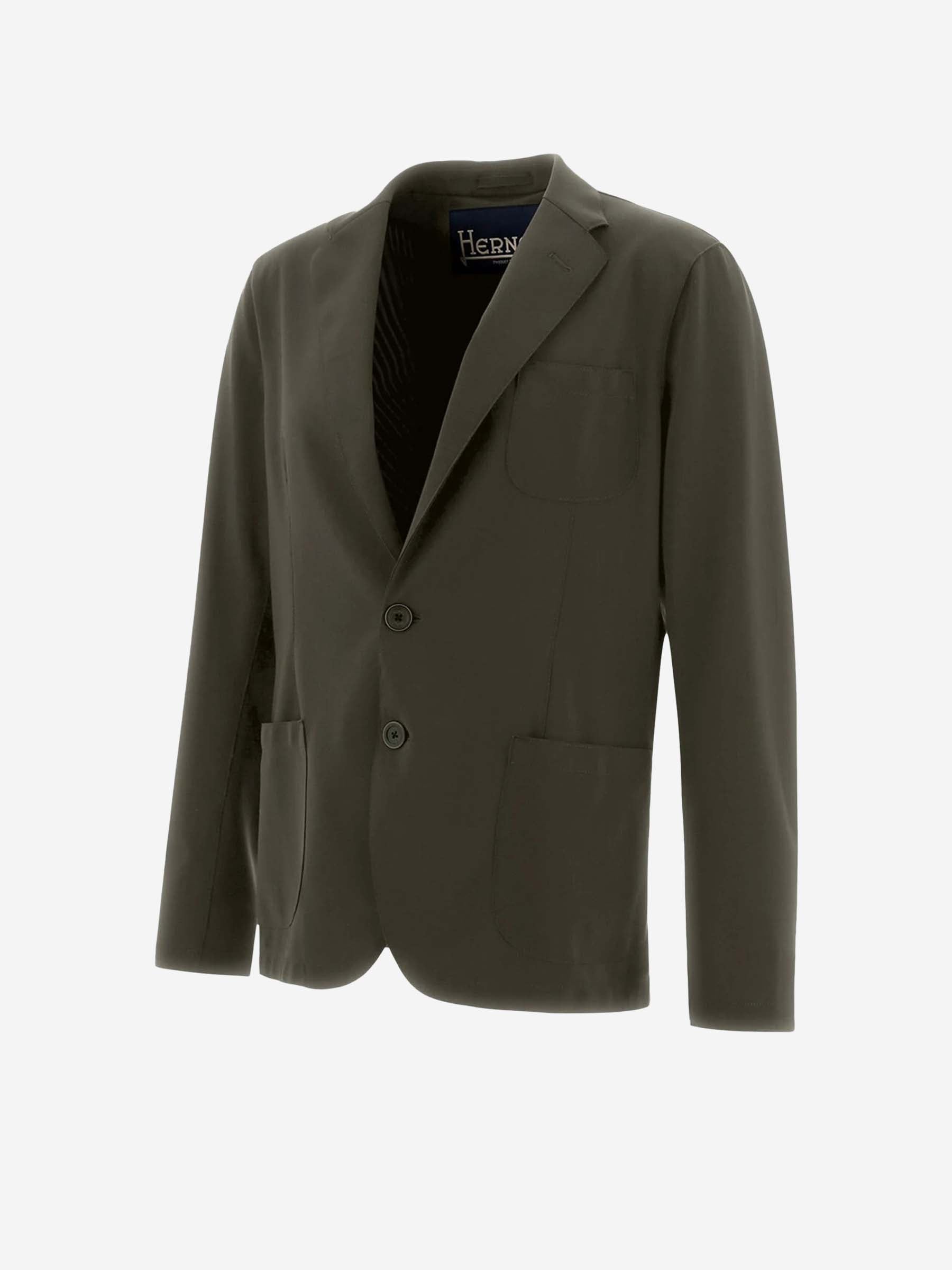 Outlet online Herno Hombre Americana Técnica Ligera color Verde Militar sku 302-003565 02 - Foto 3