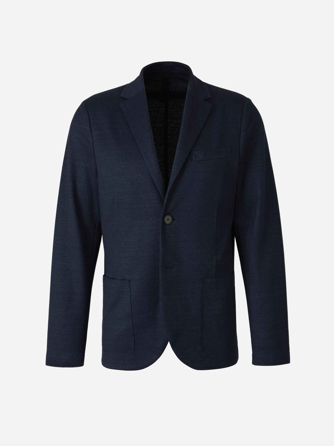 Harris Wharf Hombre Barcelona Americana Lino Algodón color Azul Marino sku 302-003570 01 - Foto 1