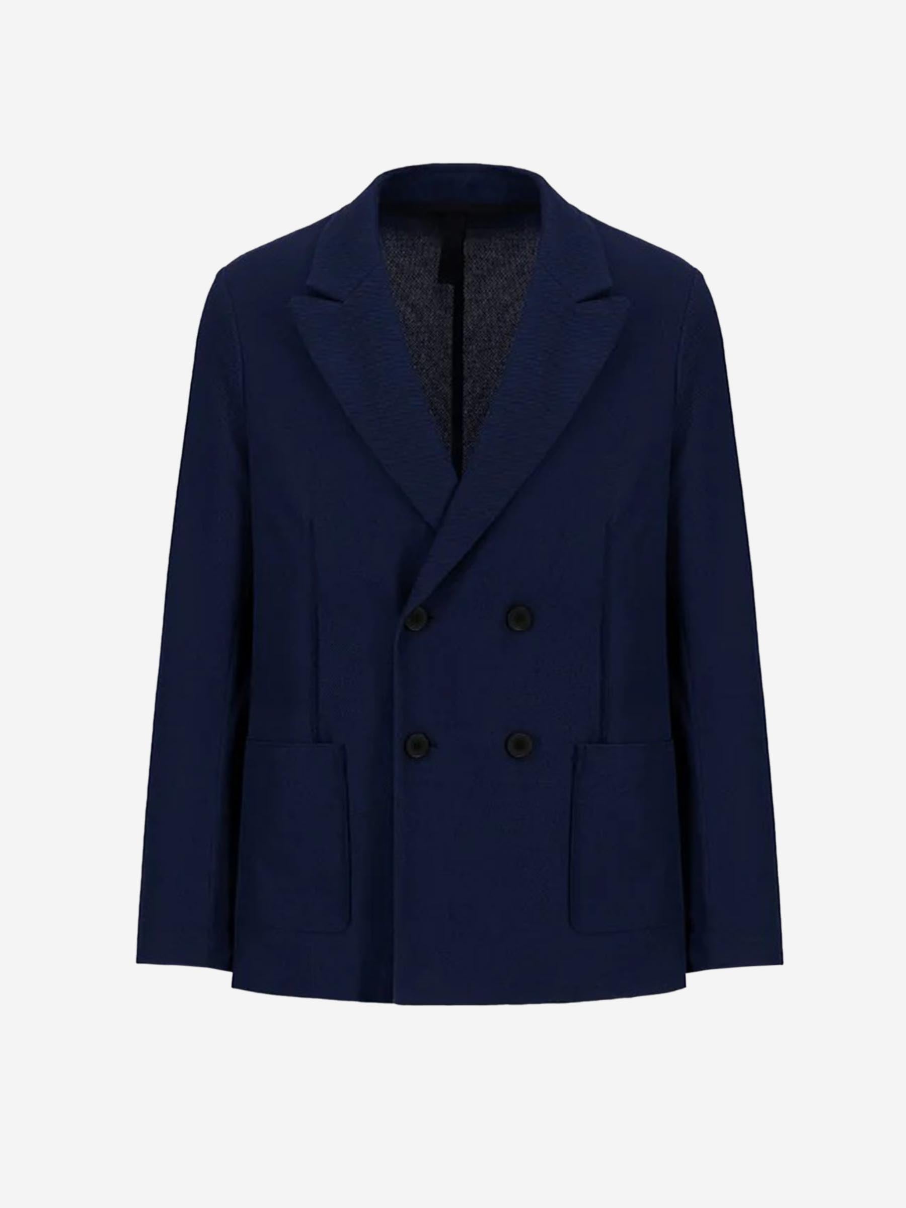 Outlet online Harris Wharf Hombre Americana de Solapa color Azul Marino sku 302-003572 01 - Foto 1