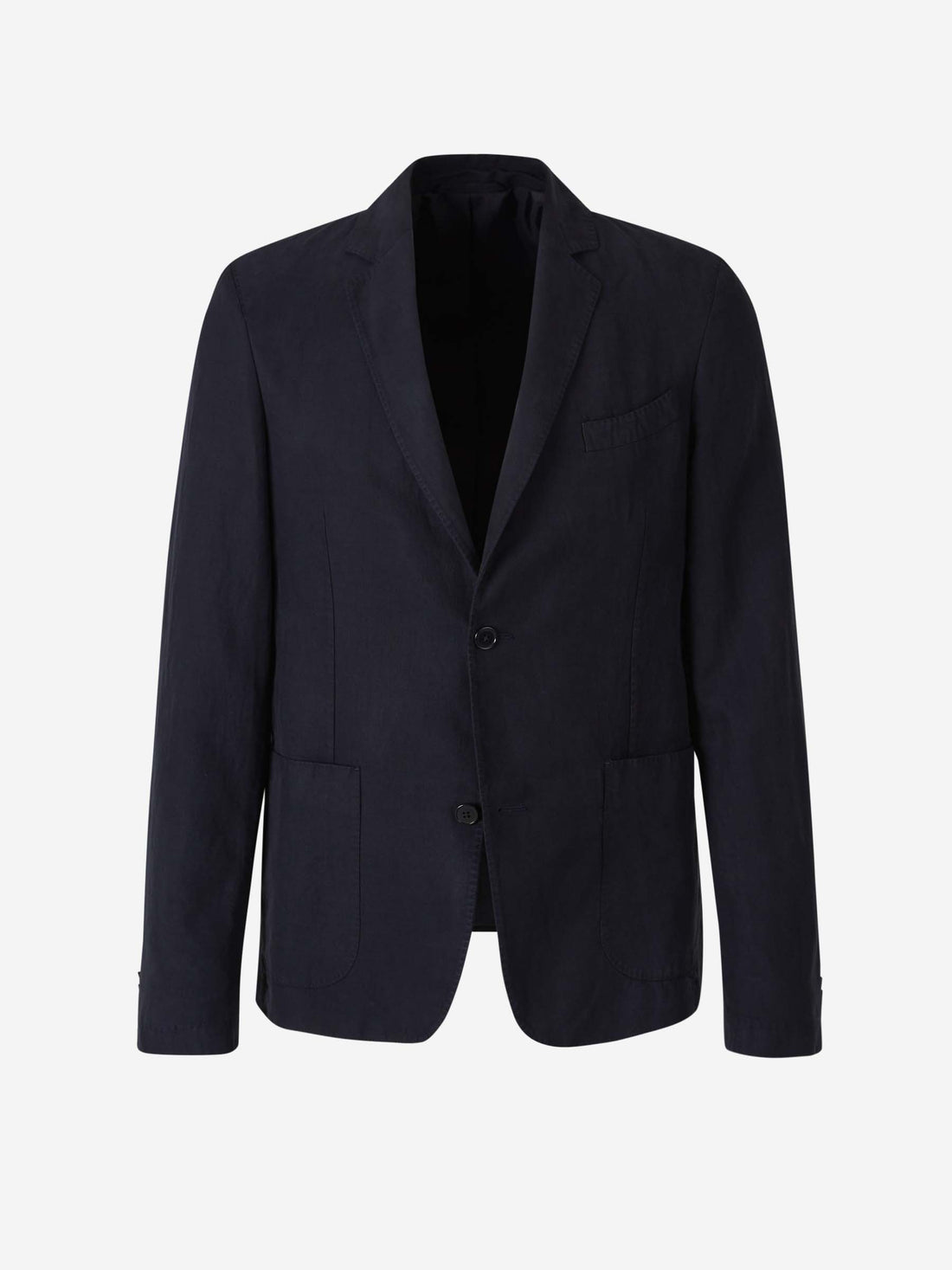 Officine Générale Hombre Barcelona Americana Recta Lino color Azul Marino sku 302-003575 01 - Foto 1