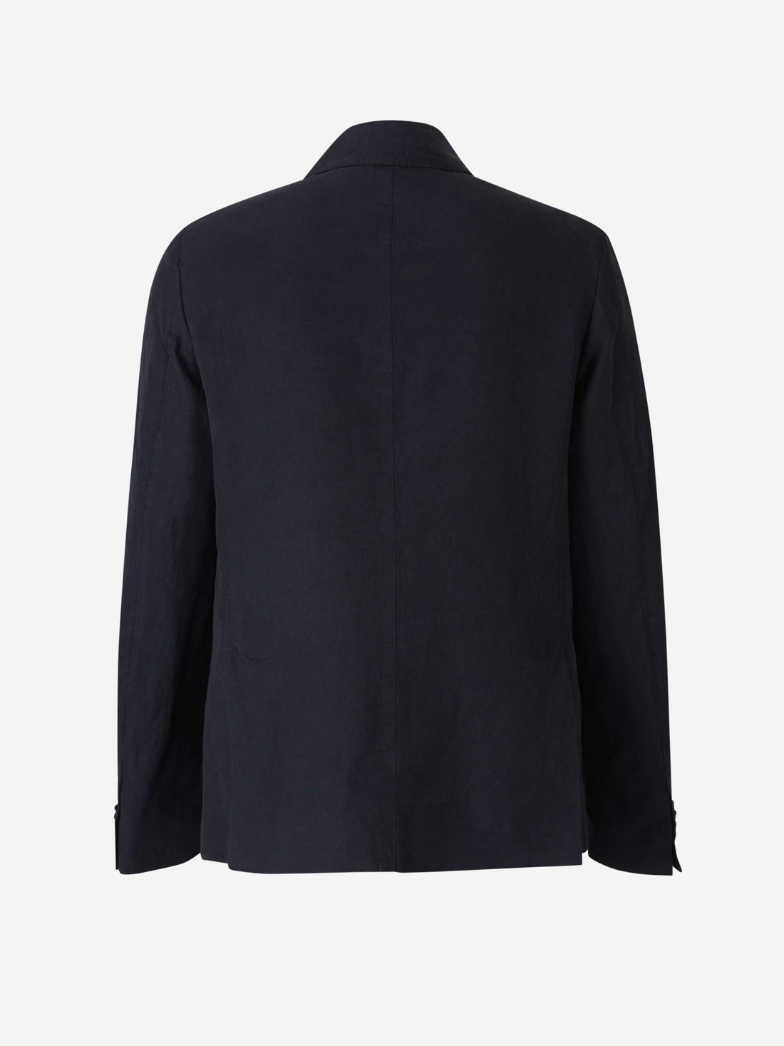 Officine Générale Hombre Barcelona Americana Recta Lino color Azul Marino sku 302-003575 01 - Foto 2