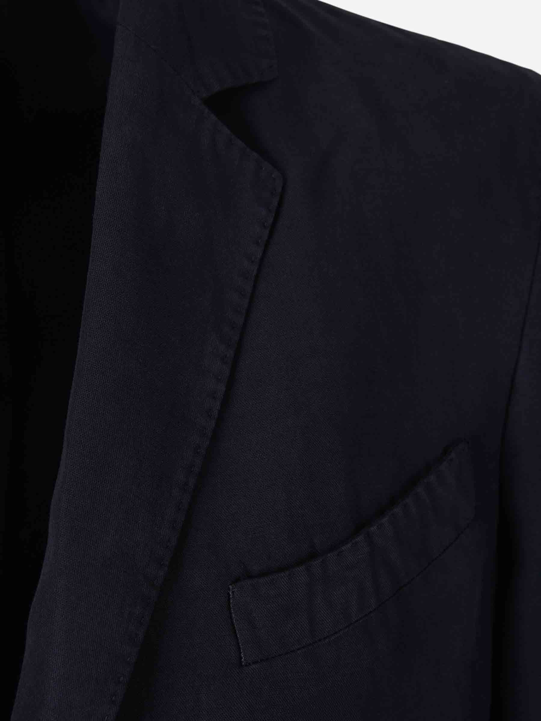 Officine Générale Hombre Barcelona Americana Recta Lino color Azul Marino sku 302-003575 01 - Foto 3