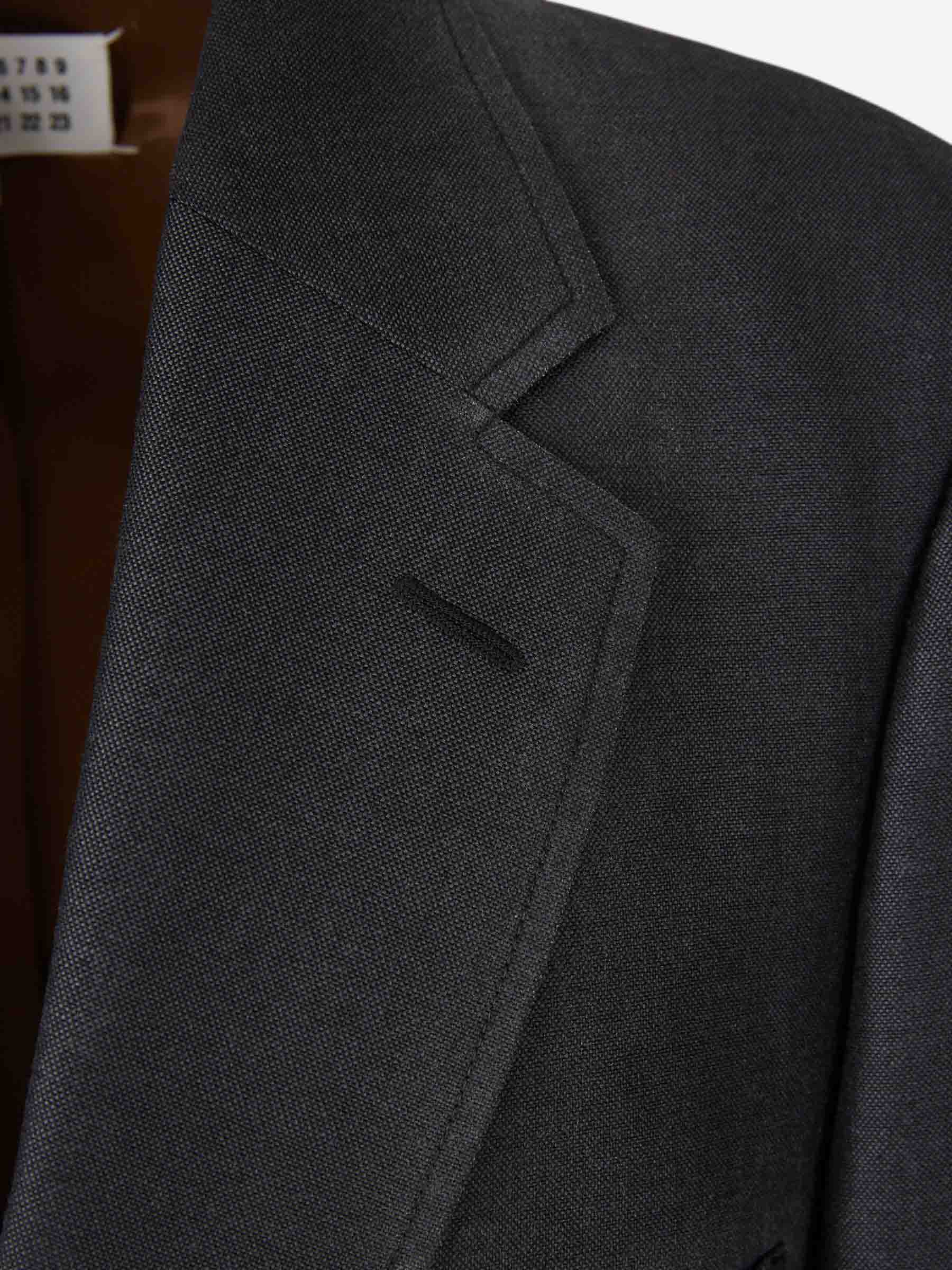 Outlet online Maison Margiela Hombre Americana Recta Work-in-Progress color Azul Noche sku 302-003617 01 - Foto 3