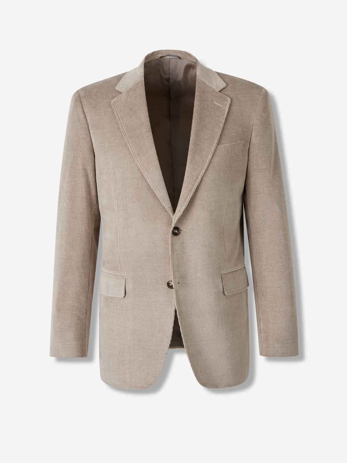 Outlet online Canali Hombre Americana Recta Pana color Beige sku 302-003641 01 - Foto 1