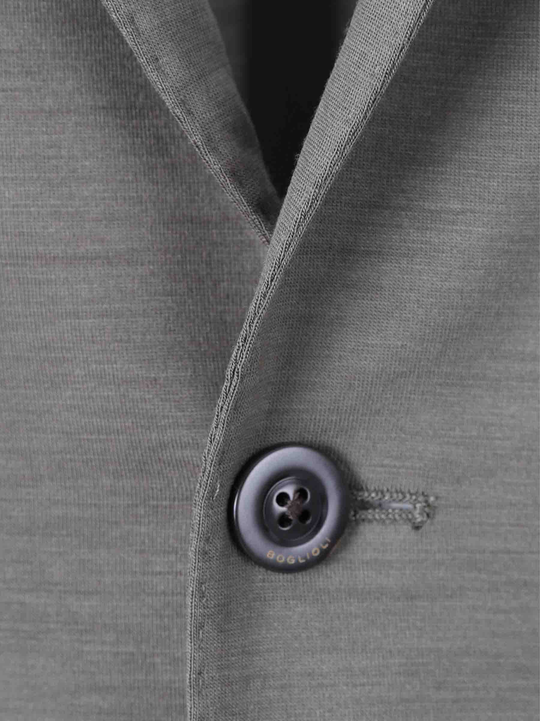 Boglioli Hombre Barcelona Americana Punto Lana color Azul Marino sku 302-003684 01 - Foto 3