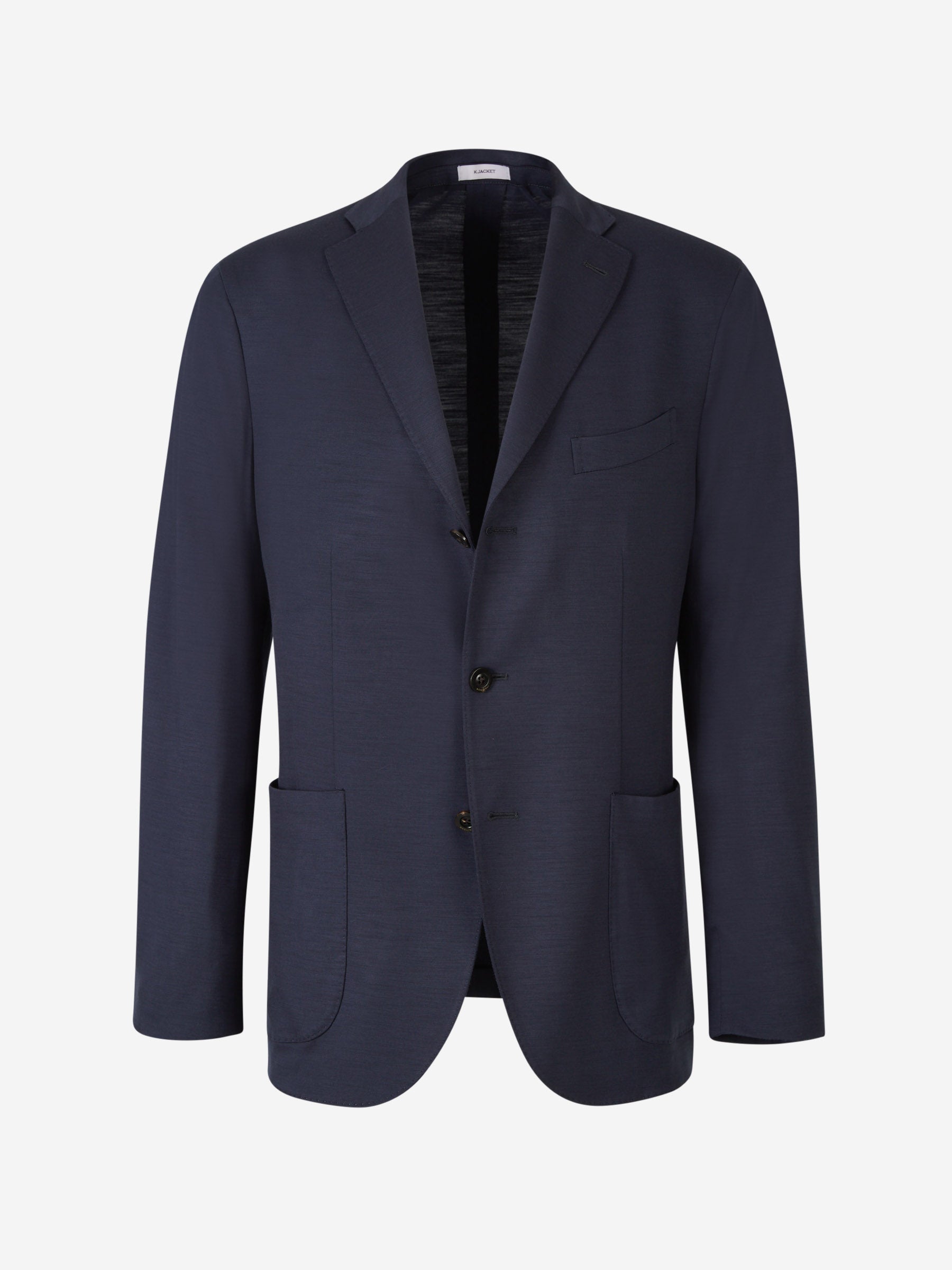 Boglioli Hombre Barcelona Americana Punto Lana color Azul Marino sku 302-003684 02 - Foto 1