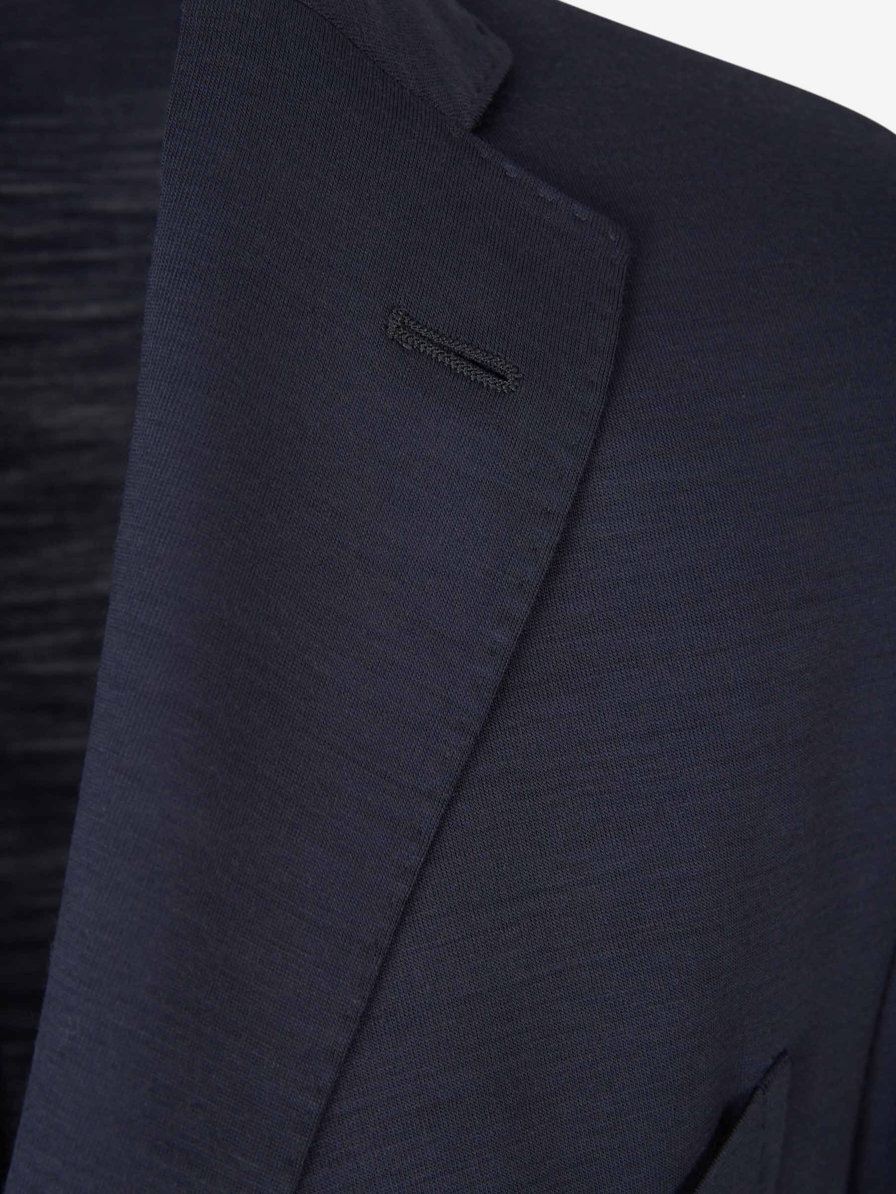 Boglioli Hombre Barcelona Americana Punto Lana color Azul Marino sku 302-003684 02 - Foto 3